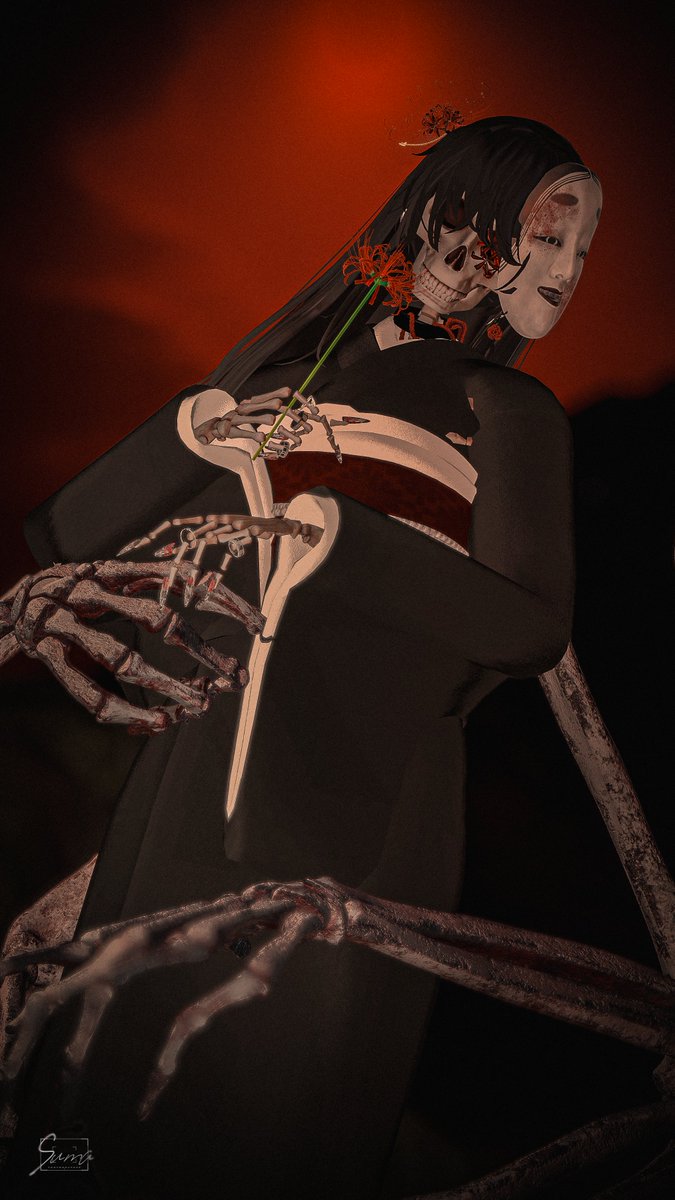 これがベースです
がしゃ髑髏のつもりでした

#魔特六課_八咫烏IF