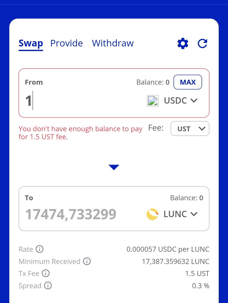 LUNC/USDC on <a href="/terraswap_io/">TerraSwap</a> is live 😳