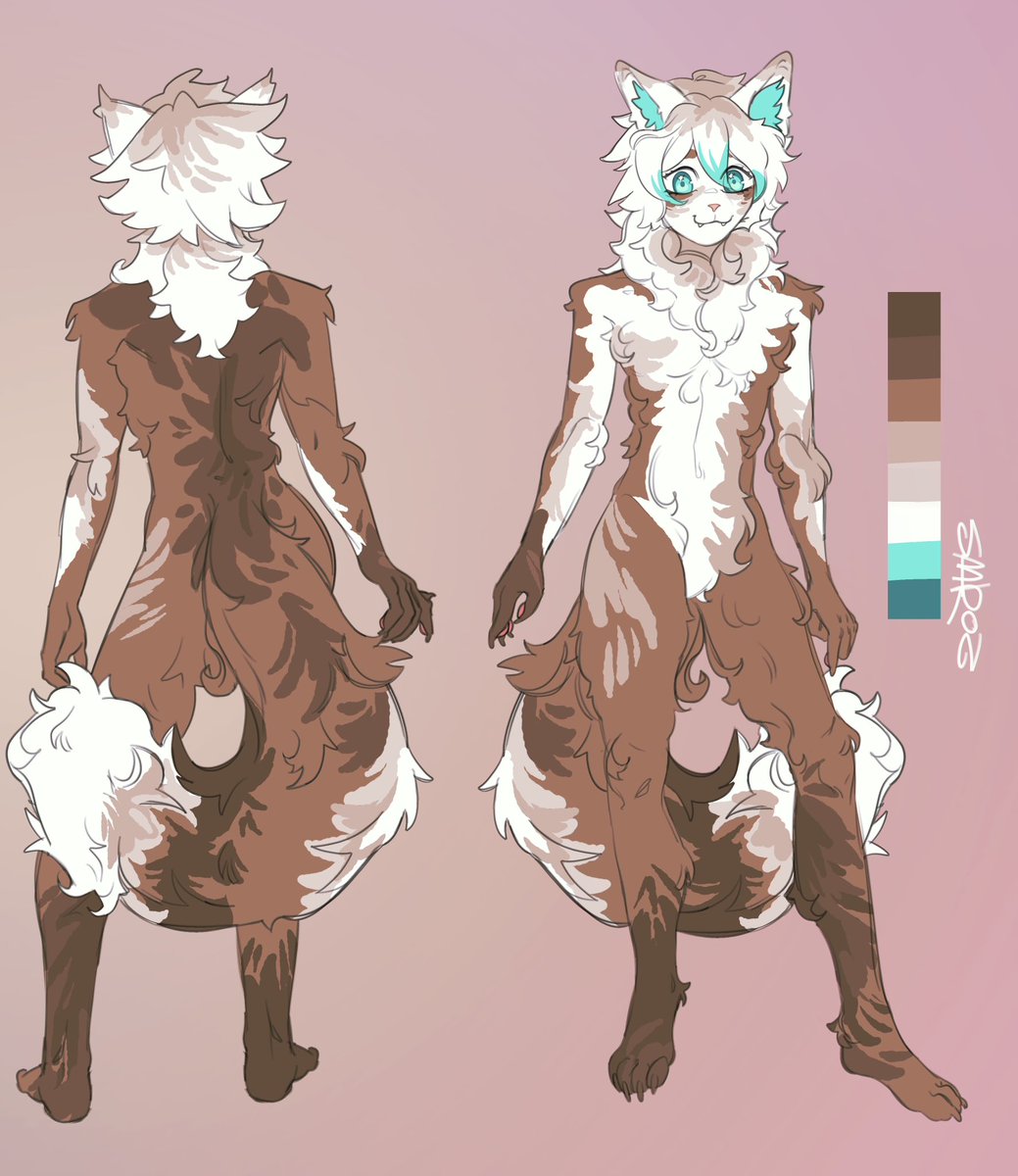 powderpaws_'s tweet photo. ref sheet update! he has paw pads now!
drawn by the bestie @saaroSaaros https://t.co/91tf2SEnz1