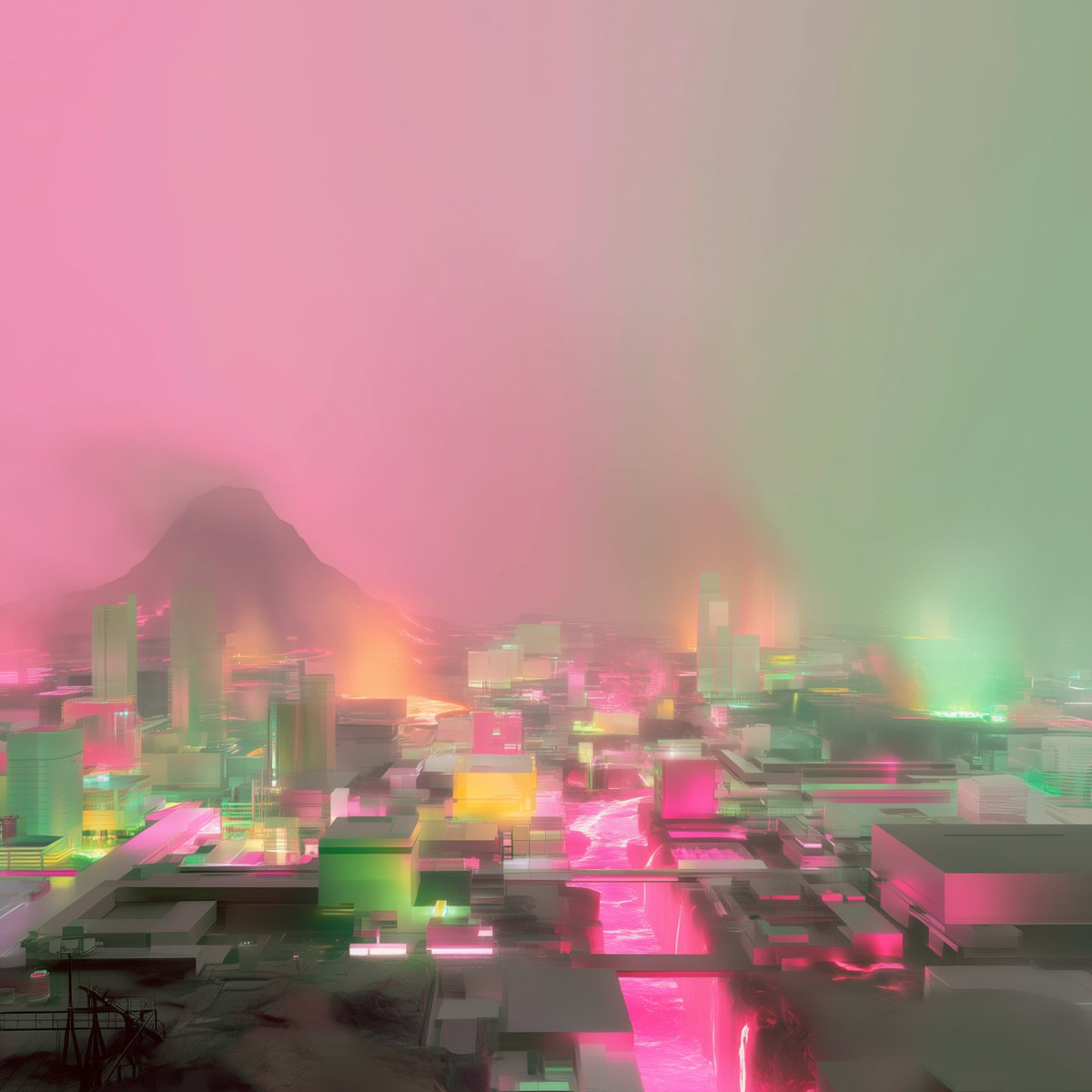 sotresalex's tweet photo. Volcanic Urbanism 

Midjourney Test 01 https://t.co/bHmX40QwAQ