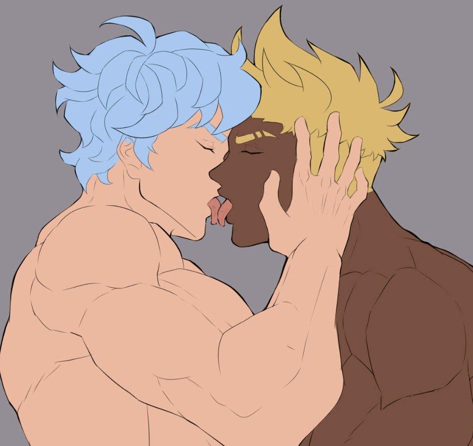 🎵 𝘖𝘯 𝘵𝘩𝘦 𝘧𝘪𝘳𝘴𝘵 𝘥𝘢𝘺 𝘰𝘧 𝘗𝘳𝘪𝘥𝘦 𝘔𝘰𝘯𝘵𝘩 𝘮𝘺 𝘳𝘰𝘰𝘮𝘮𝘢𝘵𝘦 𝘴𝘢𝘪𝘥 𝘵𝘰 𝘮𝘦...."𝙡𝙚𝙩'𝙨 𝙢𝙖𝙠𝙚 𝙤𝙪𝙩"🎵 👀

—

Preview of Asher (Cirrus in the ring) &amp; his dear roommate Xion (King in the ring) doing what they like to do best... 😛

🎨: <a href="/Verou_kun/">call me Ver - HIATUS</a>