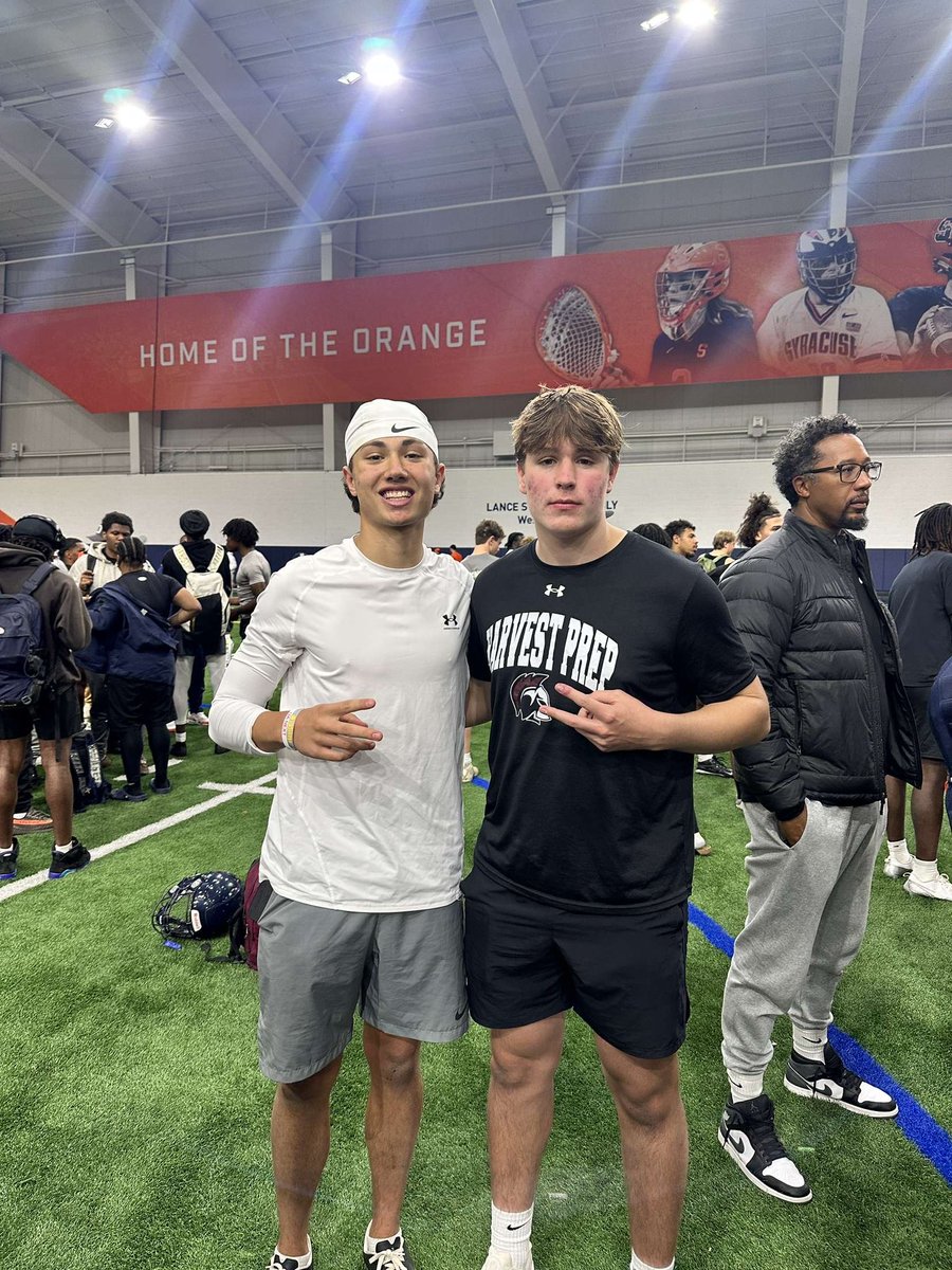 Jack Kacherski 2027 WR/S (@jackkacherski1) on Twitter photo Had great time competing at Syracuse today! Quick turn around to practice tomorrow, getting ready for TOSU on the 5th!
<a href="/BoffCollin/">Collin Boff QB 27’</a> <a href="/Kstaff07/">kstaff</a> <a href="/CoachNixon_Cuse/">Jeff Nixon</a> <a href="/AMannicciCuse/">Aaron Mannicci</a> <a href="/JaredHack_Cuse/">Jared Hackmyer</a> <a href="/BigMarshMello72/">Marshal Davis</a>
<a href="/CoachMCrabtree/">Mark Crabtree</a> Had great time competing at Syracuse today! Quick turn around to practice tomorrow, getting ready for TOSU on the 5th!
<a href="/BoffCollin/">Collin Boff QB 27’</a> <a href="/Kstaff07/">kstaff</a> <a href="/CoachNixon_Cuse/">Jeff Nixon</a> <a href="/AMannicciCuse/">Aaron Mannicci</a> <a href="/JaredHack_Cuse/">Jared Hackmyer</a> <a href="/BigMarshMello72/">Marshal Davis</a>
<a href="/CoachMCrabtree/">Mark Crabtree</a>