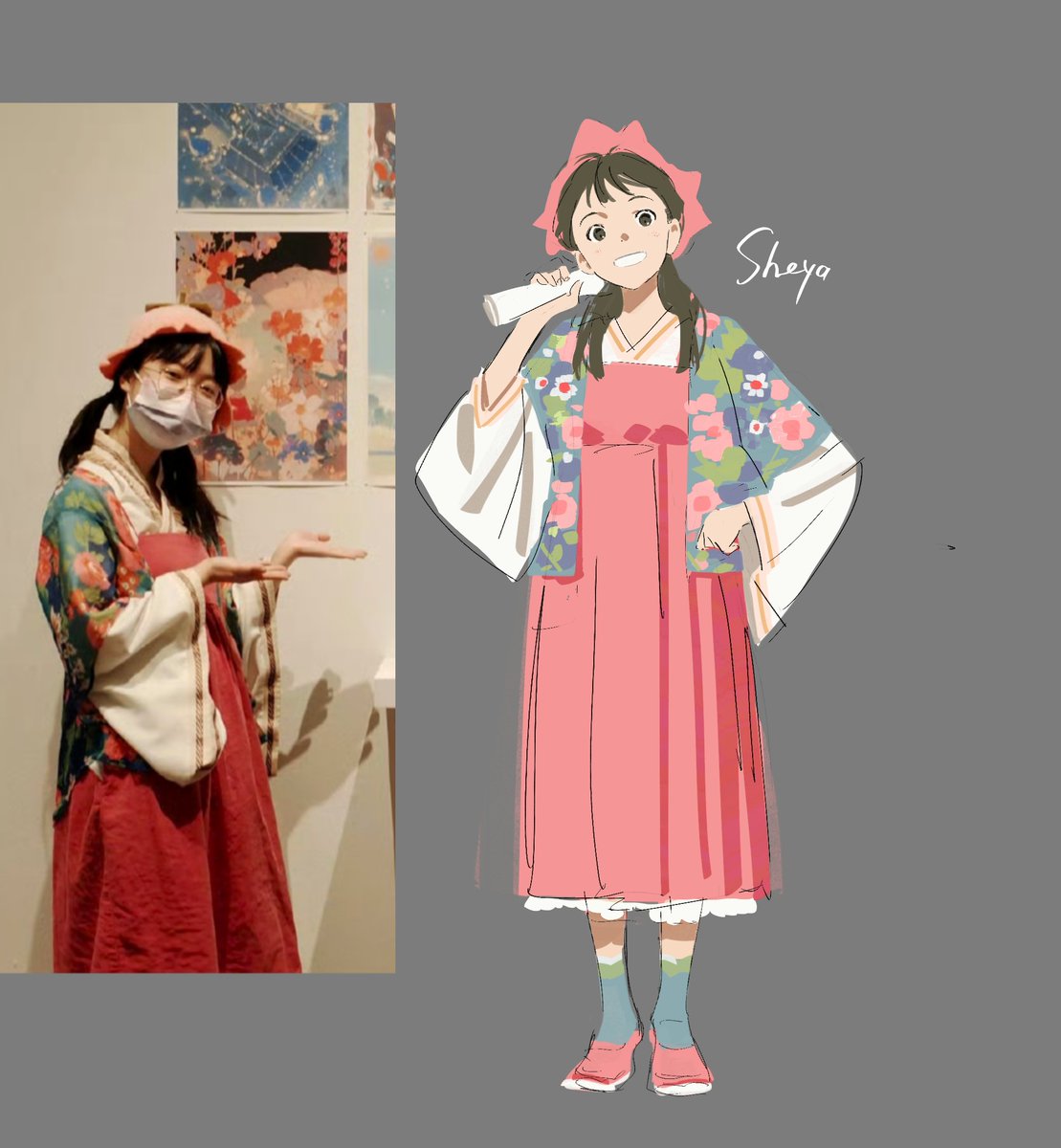 Was gonna design a whole persona for the director, then realized… wait, I am the director. So yeah just drew myself lol