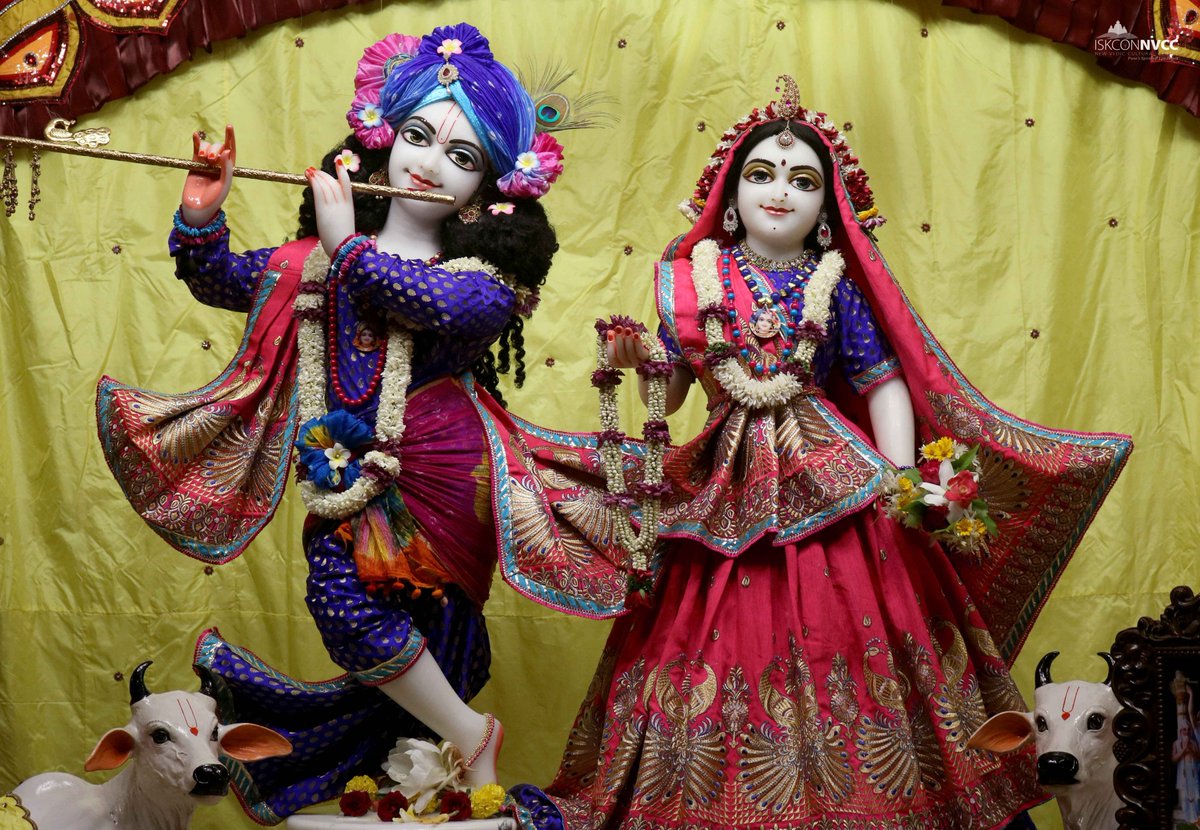 ISKCONPune's tweet photo. 🌷Mangal Arati Darshan🌷🗓02/06/2025🙏 🚩@ISKCONNVCCPune🚩
.
.
#ISKCON #ISKCONNVCC #ISKCONNVCCPune #ISKCONPune
#2ndjune #2ndjune2025 #Monday #Vrindavan
#Harinaamsankirtan #Radheshyamdas #Radheradhe
#Sankirtan #Kirtan #Mayapur #Prabhupada #iskconmandir
#GVE #GovardhanEcoVillage https://t.co/iAwi3JrB2L