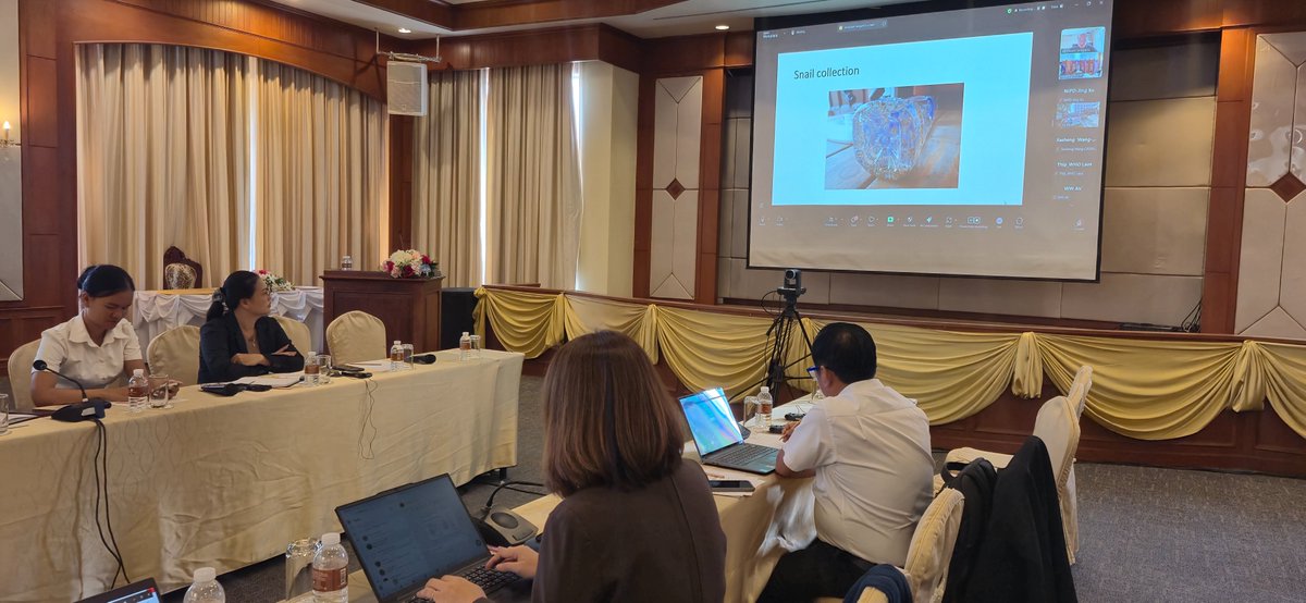Empowering health staff in Champasack province 💪

🇨🇳 National Institute for Parasitic Diseases recently trained staff in endemic areas in crucial disease surveillance &amp; vector control

Another step closer towards a healthier, schistosomiasis-free Lao PDR 🇱🇦

🙏<a href="/cidcaofficial/">CIDCA</a>