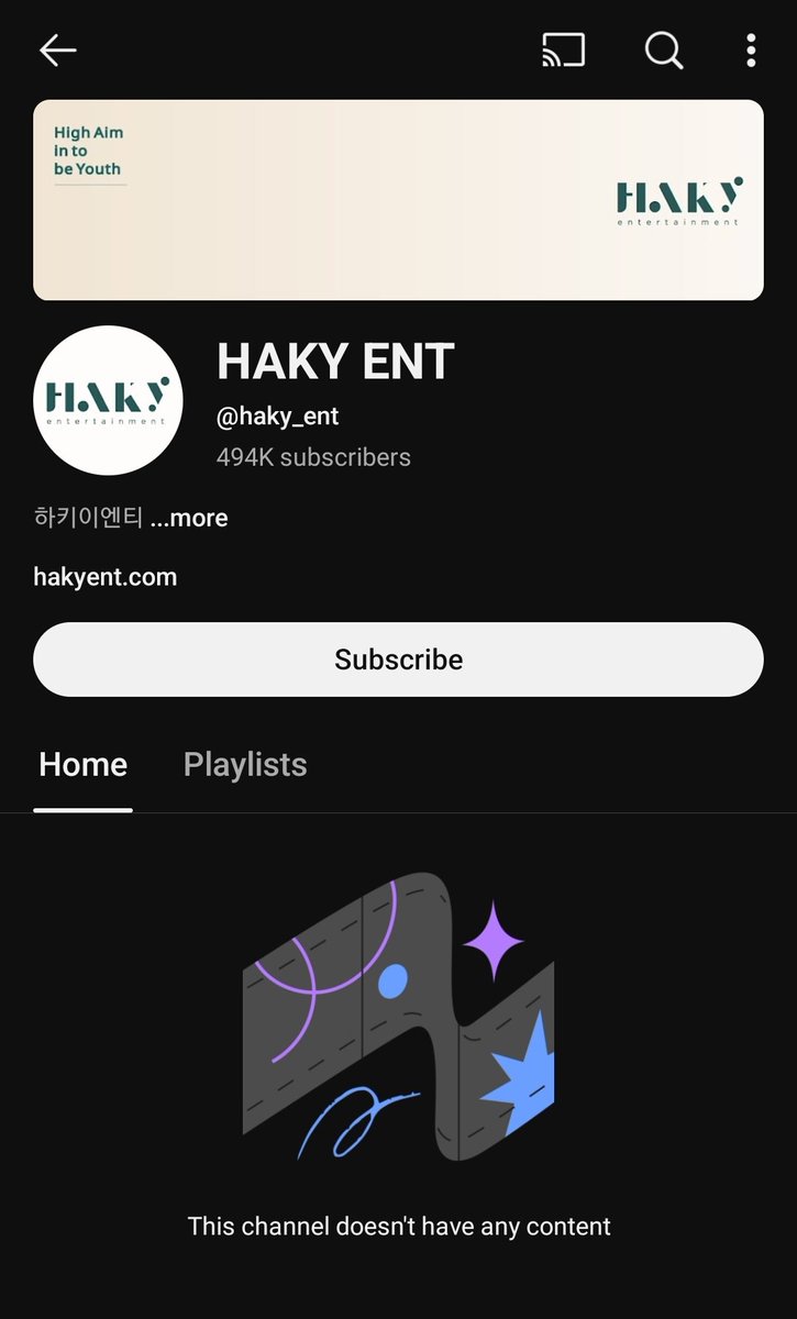 It seems like 8D Entertainment rebranded as HAKY Entertainment (most likely an acquisition or something) and has rebranded both Hyewon's Twitter (X) and YouTube accounts as HAKY Entertainment

#강혜원 #KangHyeWon #カンヘウォン #姜惠元