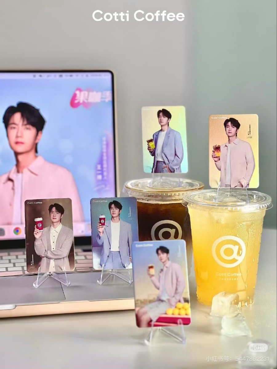 Cotti Coffee weibo Cotti Coffee posted Global Spokesperson's Wang