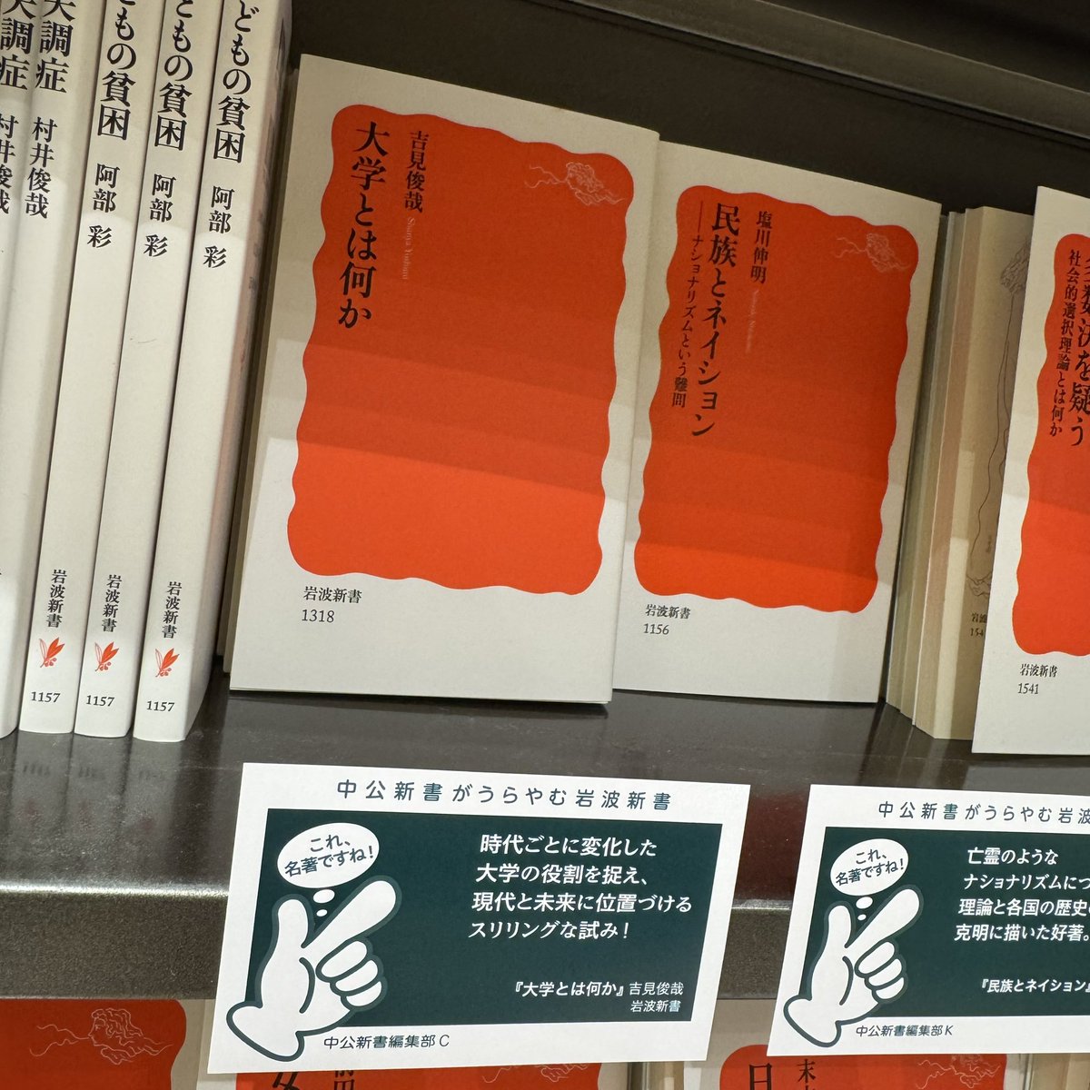 新書といえば、の #岩波新書×#中公新書 がタッグを組んだ 「これ、名著