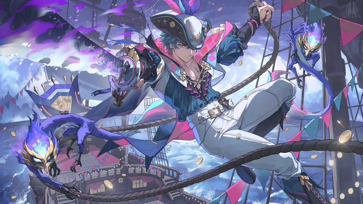 让火焰再盛大一些！
#WuWafanart #WutheringWaves #Brant