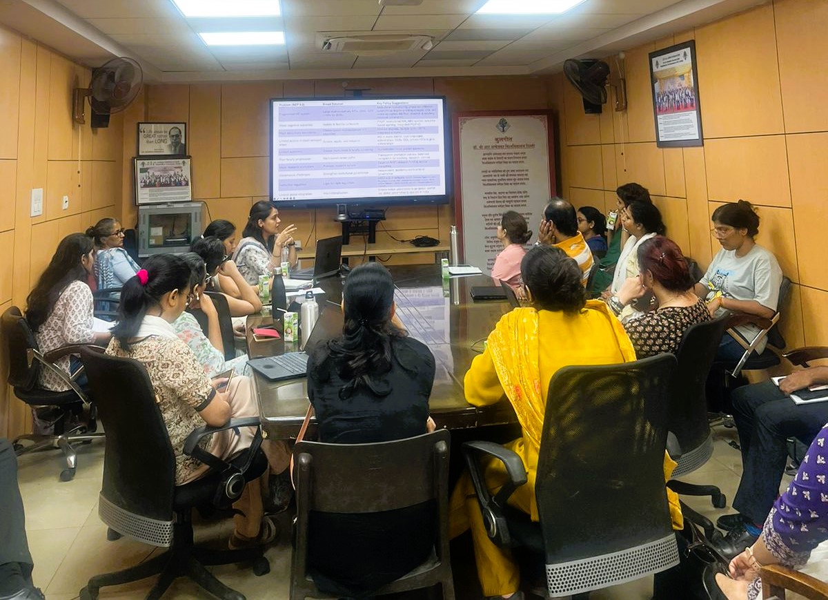 Dr. B.R. Ambedkar University Delhi (@weareaud) on Twitter photo The HRDC at <a href="/weareAUD/">Dr. B.R. Ambedkar University Delhi</a> organised an Orientation Session on NEP 2020 titled "Implementing NEP 2020 in Universities: Perspectives, Contexts and Practices". Session explored how the policy vision of NEP can be meaningfully translated into practice in higher education institutions. The HRDC at <a href="/weareAUD/">Dr. B.R. Ambedkar University Delhi</a> organised an Orientation Session on NEP 2020 titled "Implementing NEP 2020 in Universities: Perspectives, Contexts and Practices". Session explored how the policy vision of NEP can be meaningfully translated into practice in higher education institutions.