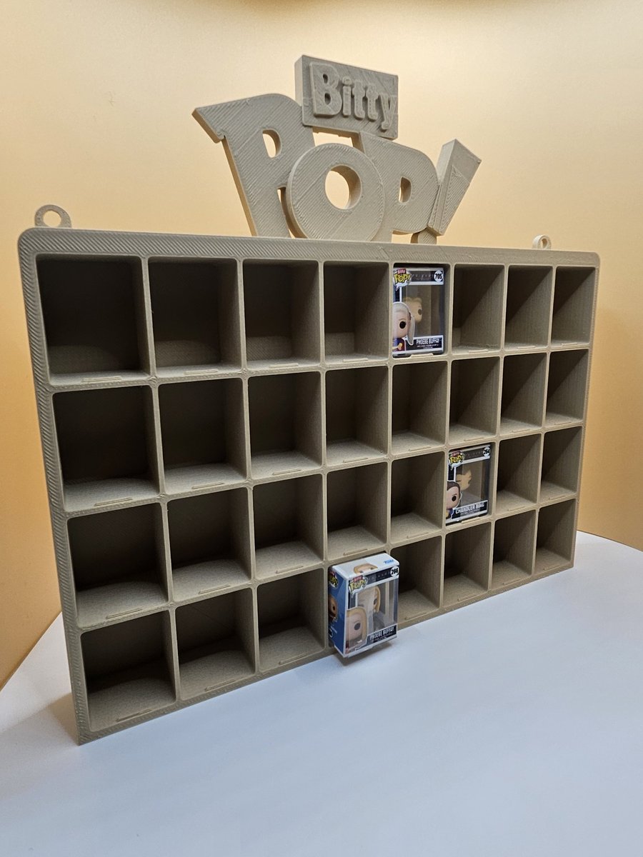 AxionCraft3D's tweet photo. β¨ Bitty Pops need a home?
Keep them safe, stylish & display-ready with custom wall mounts by AxionCraft3D π§±
Perfect for floating shelves + custom name toppers!
DM to order π¬
#BittyPop #FunkoDisplay #AxionCraft3D https://t.co/GOjNyWayFZ