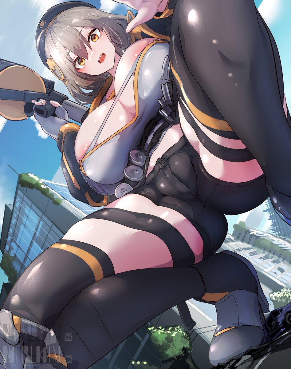 アニスれべるあーっぷ！　　ずしん♥

#NIKKE　
＃アニス
