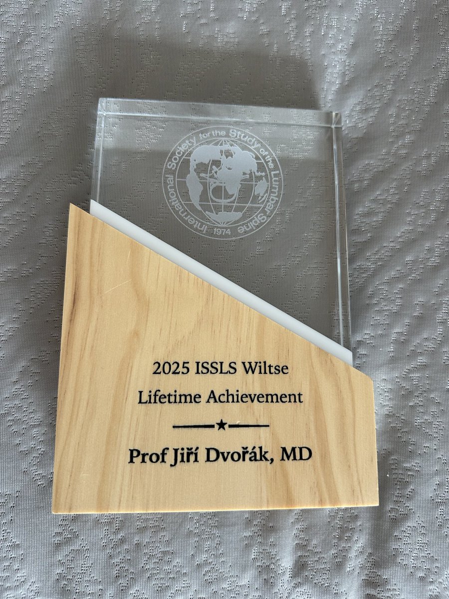 Prof Jiří Dvořák, MD PhD tweet media