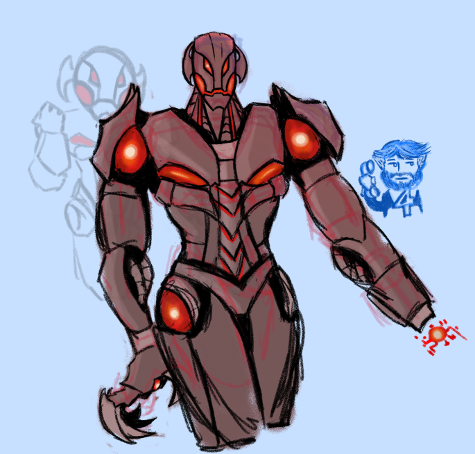NobodyGhostly's tweet photo. ive got a new main in #MarvelRivals 

... its #ultron 

#Marvel #MarvelRivalsfanart #mrfantastic https://t.co/Ukai30ksUO