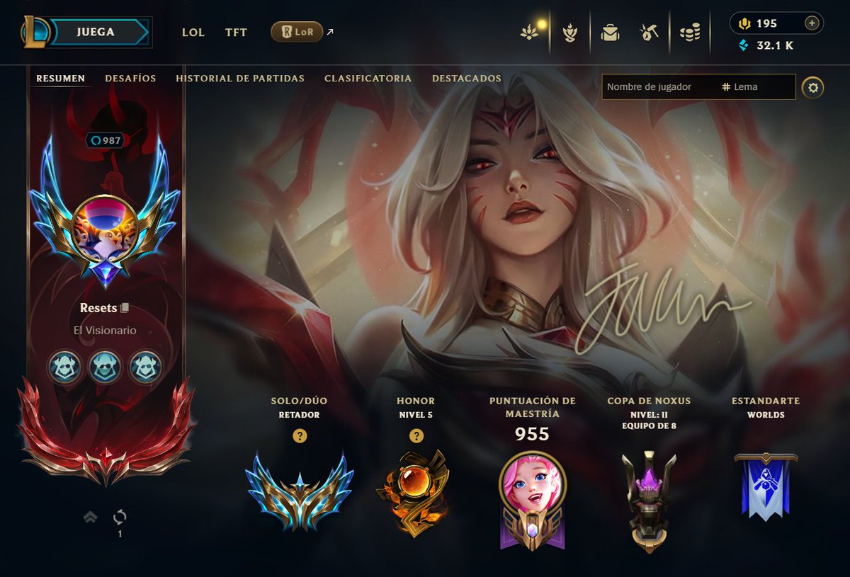 Chall y honor 5 el mismo dia o7