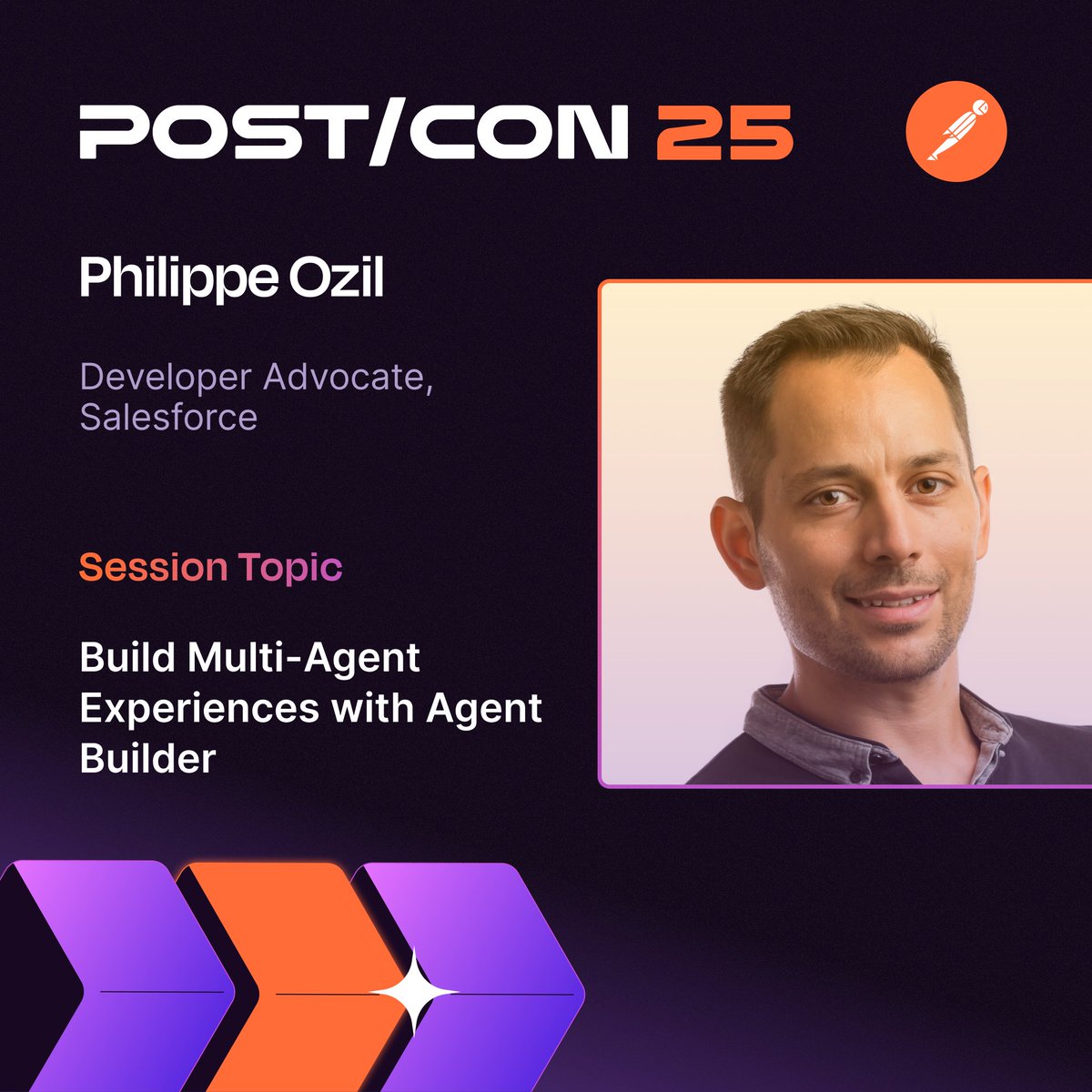 Philippe Ozil (@philippeozil) on Twitter photo Heading out to #postcon! I'll present how to build multi-agent experiences with agent builder and I'm hoping to receive an award for our work with the <a href="/SalesforceDevs/">Salesforce Developers</a> public workspace.
postcon.postman.com/2025 Heading out to #postcon! I'll present how to build multi-agent experiences with agent builder and I'm hoping to receive an award for our work with the <a href="/SalesforceDevs/">Salesforce Developers</a> public workspace.
postcon.postman.com/2025