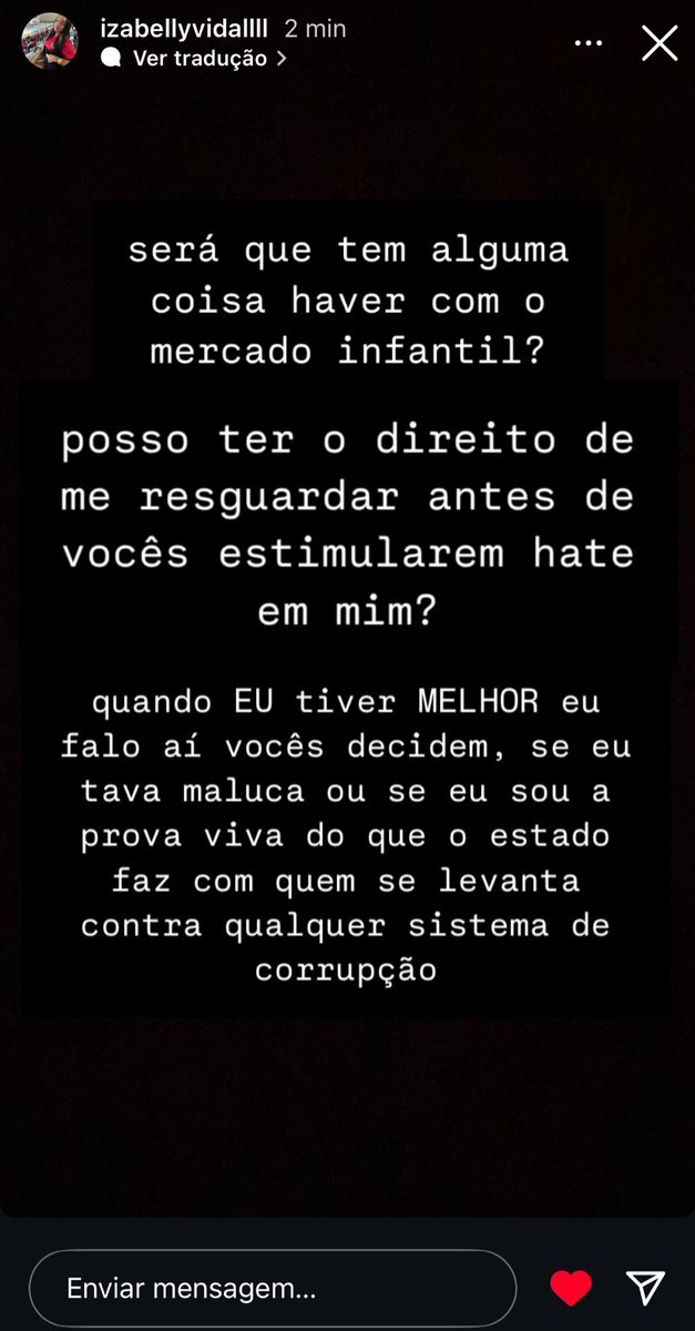 gente que caso bizarro, hytalo santos você pode não pagar em terra mais A justiça de Deus não falha.

#justicaporisabellyvidal