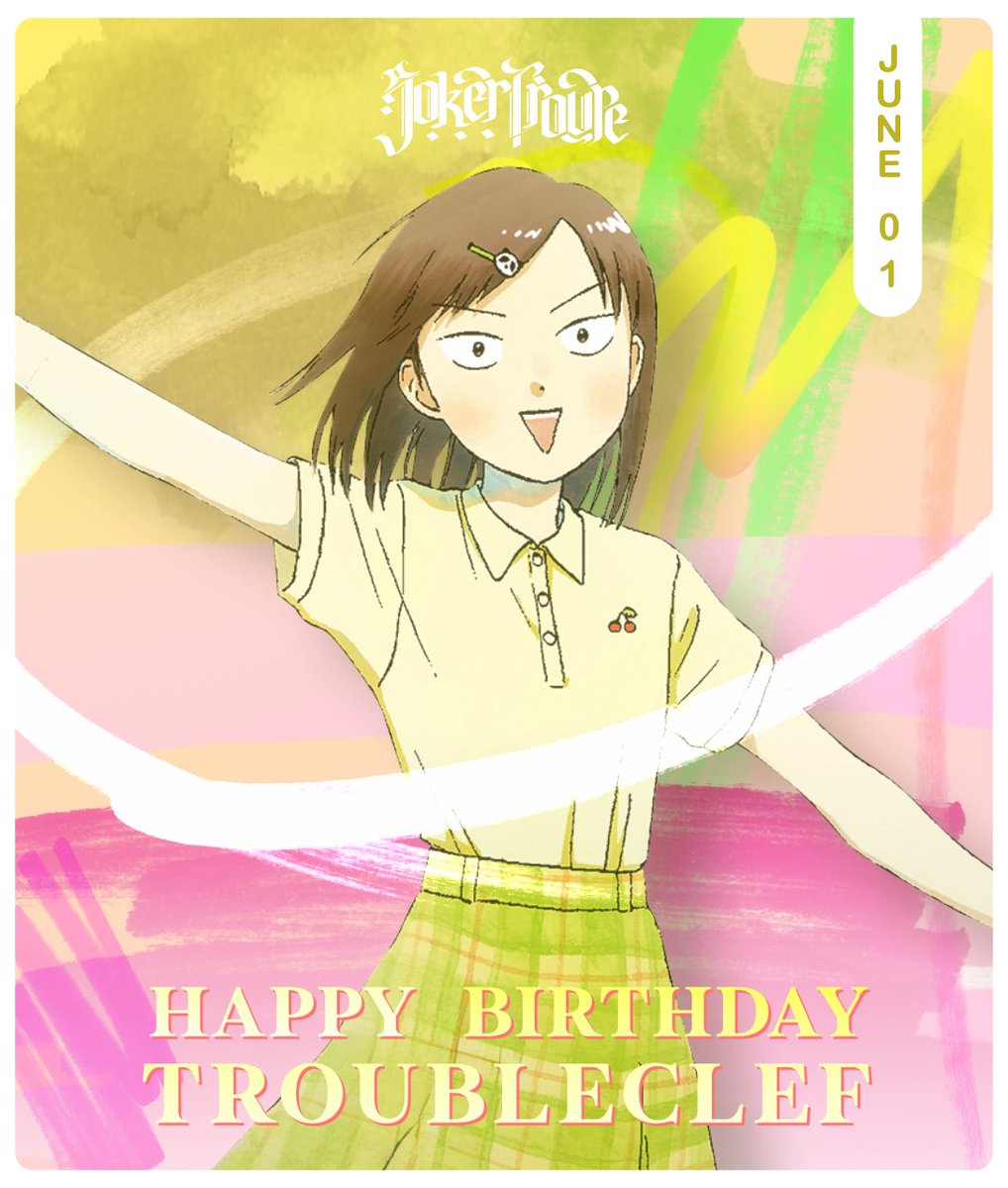 Joker Troupe (@jokertroupe) on Twitter photo Wishing a very happy birthday to the amazing Troubleclef!! πβ€οΈπ We hope your birthday is super bright and colorful (and full of Skip and Loafer) <a href="/imrealtreble/">Troubleclef the Marmalade Heiress</a> Wishing a very happy birthday to the amazing Troubleclef!! πβ€οΈπ We hope your birthday is super bright and colorful (and full of Skip and Loafer) <a href="/imrealtreble/">Troubleclef the Marmalade Heiress</a>