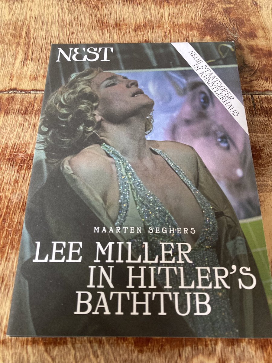 KatWin2001's tweet photo. If you get the chance when in Vienna, go to see/feel/embrace „Lee Miller in Hitler‘s Bathtub“ at the new venue NEST from @WrStaatsoper. Mind blowing!
Featuring @kate_mezzo and Romy Louise Lauwers https://t.co/HmdgrONLL0