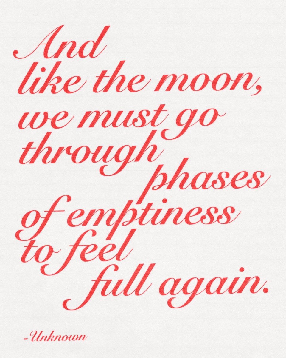 Literariium's tweet photo. “And like the moon, we must go through phases of emptiness to feel full again.”

— Unknown https://t.co/kgkcjfpxBK