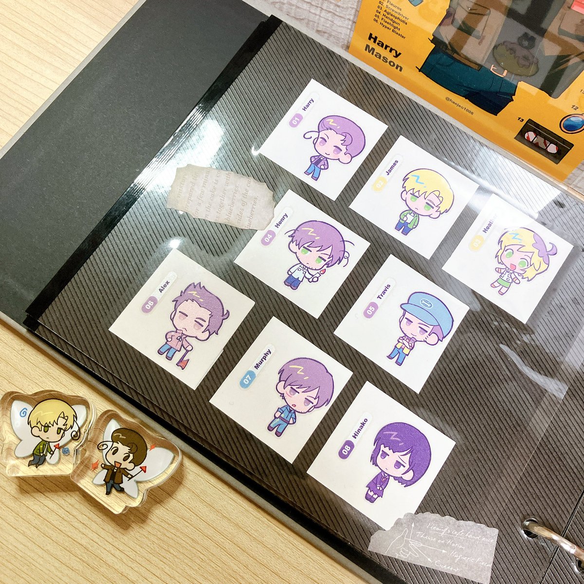 チビステッカーめちゃくちゃ可愛いよぅ…😭✨ 