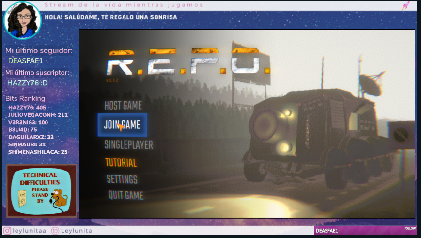 REPO-neando con los maigos...

twitch.tv/leylunita