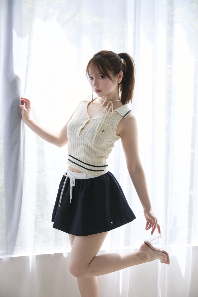 andmary Murphy flare mini skirt Sサイズ ANDMARY】Murphy flare mini skirt