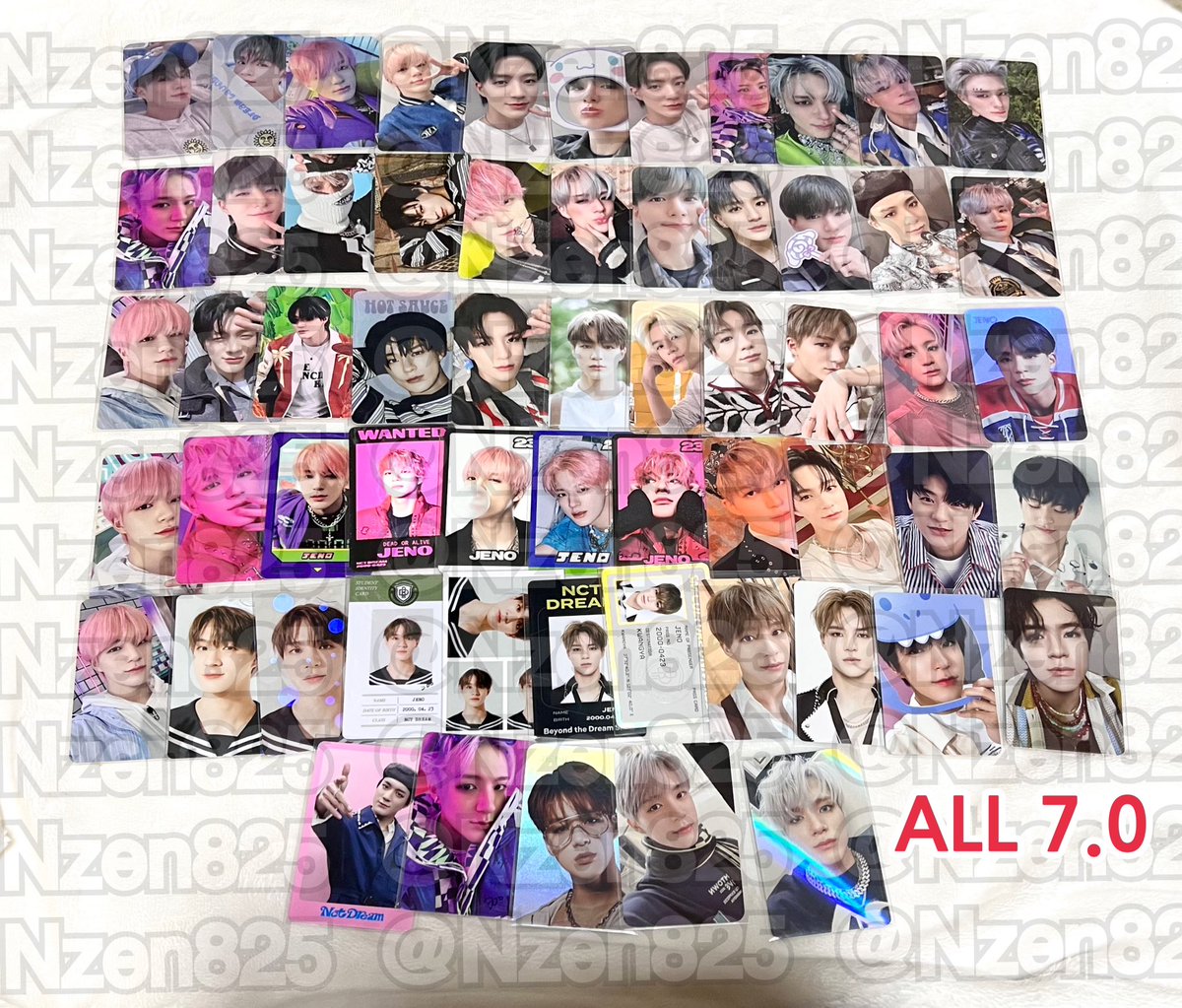 Nzen825's tweet photo. 엔시티 드림 제노 포카 양도
60장 일괄 7.0 + 배송비

nct dream jeno pc sell wts
60pcs all 7.0

하자 없으나 예민하면 거래 x
sensitive buyer x
영상 인증x video x
사진 인증은 모두 가능 picture proof ⭕️

수량 많아서 택배만 shipping fee 0.3
오늘 보냄
eng⭕️

값싼포카 판매 poca photocard https://t.co/Grp23Y2GUH