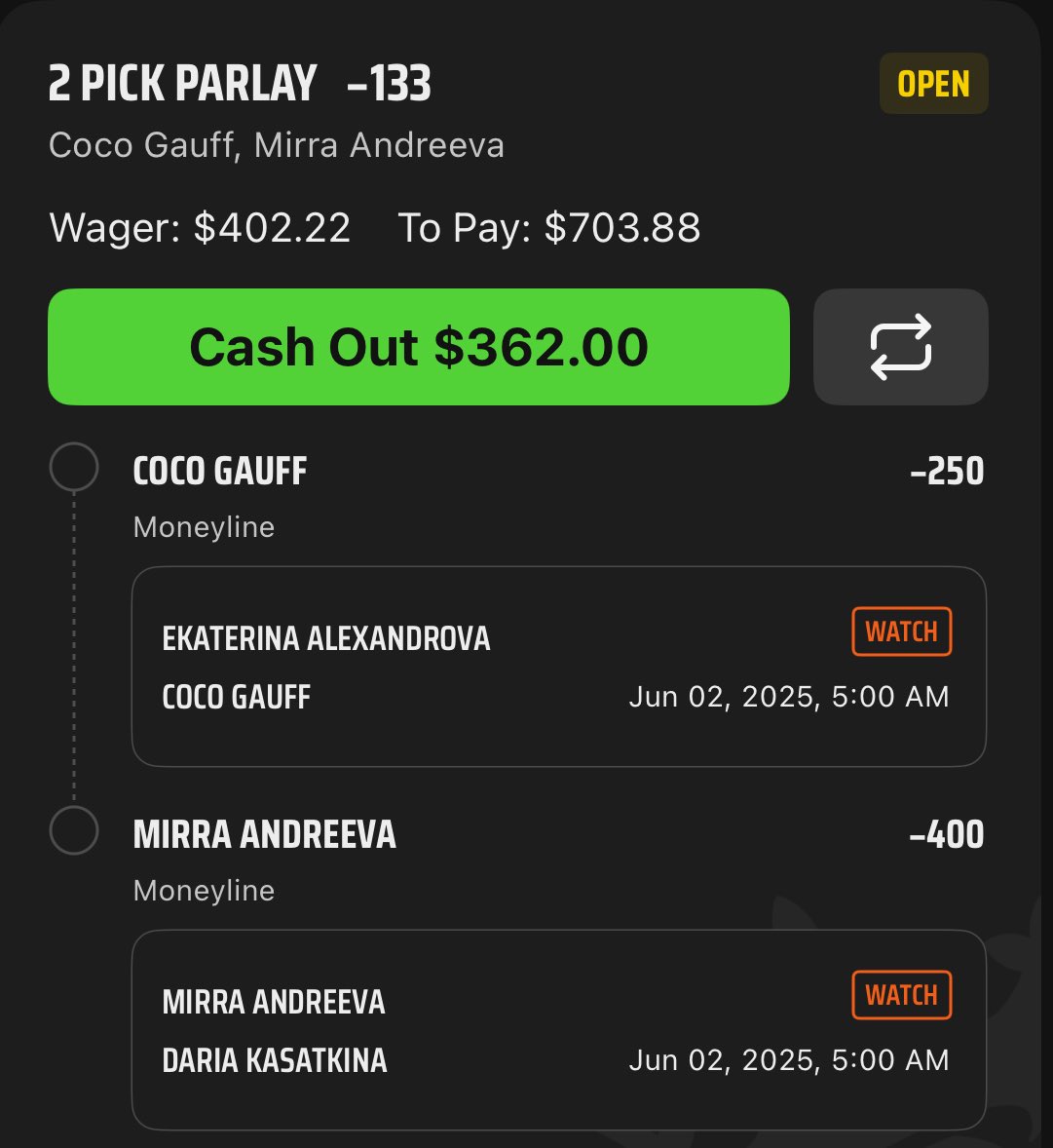 BrandonTheProf's tweet image. 🪜 LADDER CHALLENGE 🪜

💰$100 —&amp;gt; $10,000 Challenge💰

Day 1:🪜$100 —&amp;gt;$205🪜✅
Day 2:🪜$205 —&amp;gt;$402🪜✅
Day 3:🪜$402 —&amp;gt;$703🪜

Last 67 Free Plays: 48-19 (+56.5U) 🤑