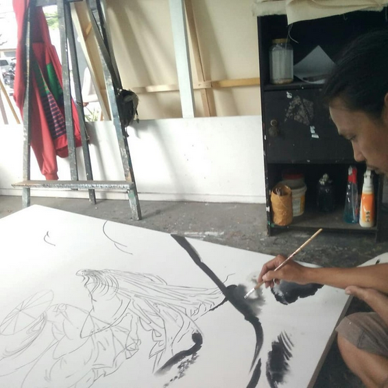HrowArt's tweet photo. kala itu #blackwhite #colour #colourful #acrylic #on #canvas #fineart #potraitpainting #sketch #drawing #abstrack #custompaint #artworld #artpainting #artlife #artgallery #instaart #instastudio #instawork #instagram #galleryword #gallerywork #gallerypainting #phonecam #noedit https://t.co/SUUikIll44