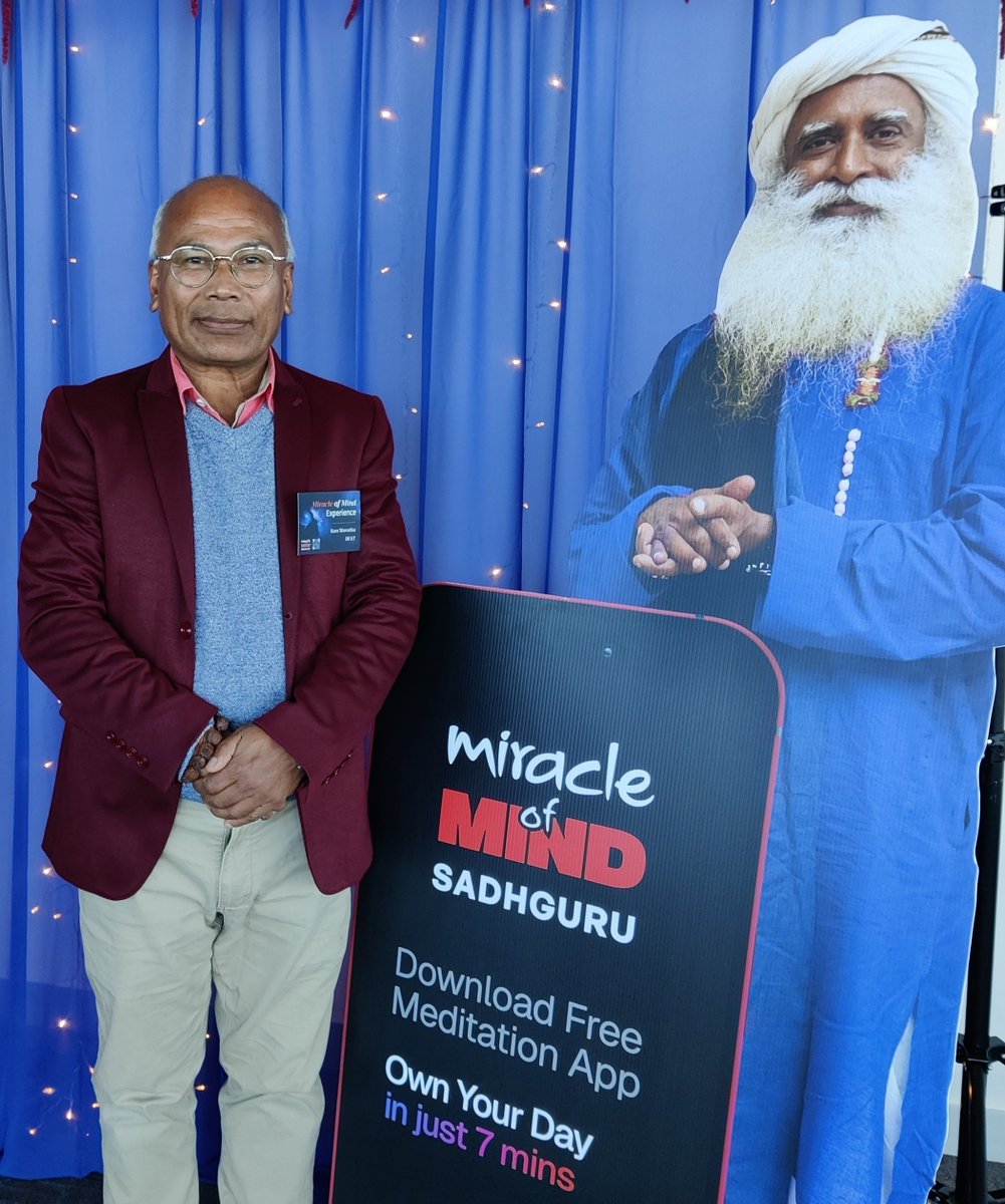 Transform Your Mind in Just 7 Minutes a Day!
thru #MiracleofMind—a revolutionary free meditation app designed to bring clarity, joy, and inner balance in just 7 minutes daily! Used by millions worldwide, with over 1 million downloads in just 15 hours after launch.
#Sadhguru🙏💕🙏