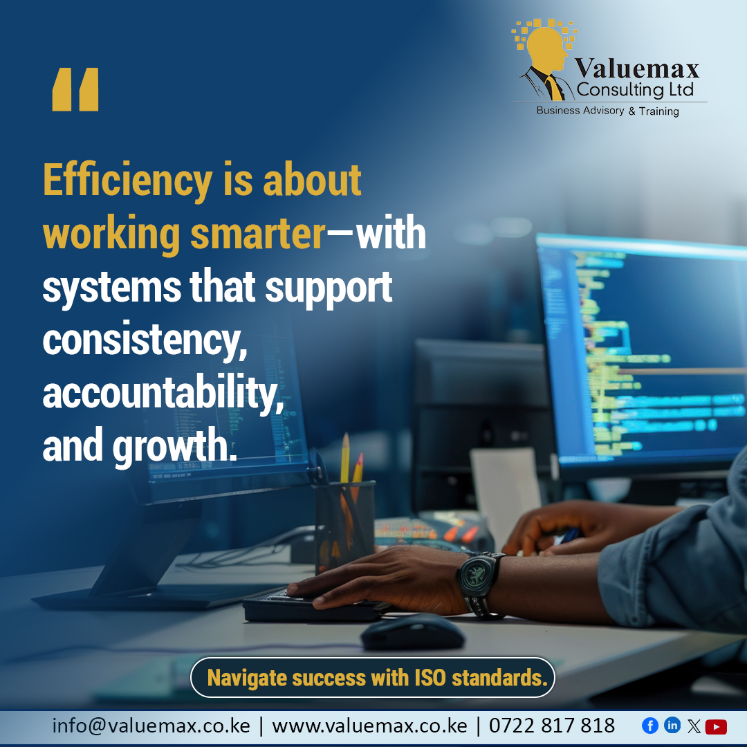 Valuemaxnairobi's tweet image. ⚙️ What if your systems worked with you, not against you?
Managing workflows, maintaining consistency, and keeping teams aligned shouldn't feel like juggling in the dark.
#WorkflowMax #ISOStandards #WorkSmarter #ProcessImprovement #QualityMatters #BusinessExcellence #Valuemax