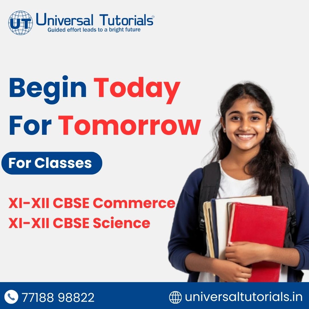 utofficial1998's tweet image. 🎓 Begin Today for a Brighter Tomorrow!
Unlock your true potential with Universal Tutorial — where expert guidance meets exam success.

🌏 universaltutorials.in
📞7718898822

#UniversalTutorial #CBSE11 #CBSE12  #Nerul #Koparkhairane #Vashi #Kharghar #Sanpada