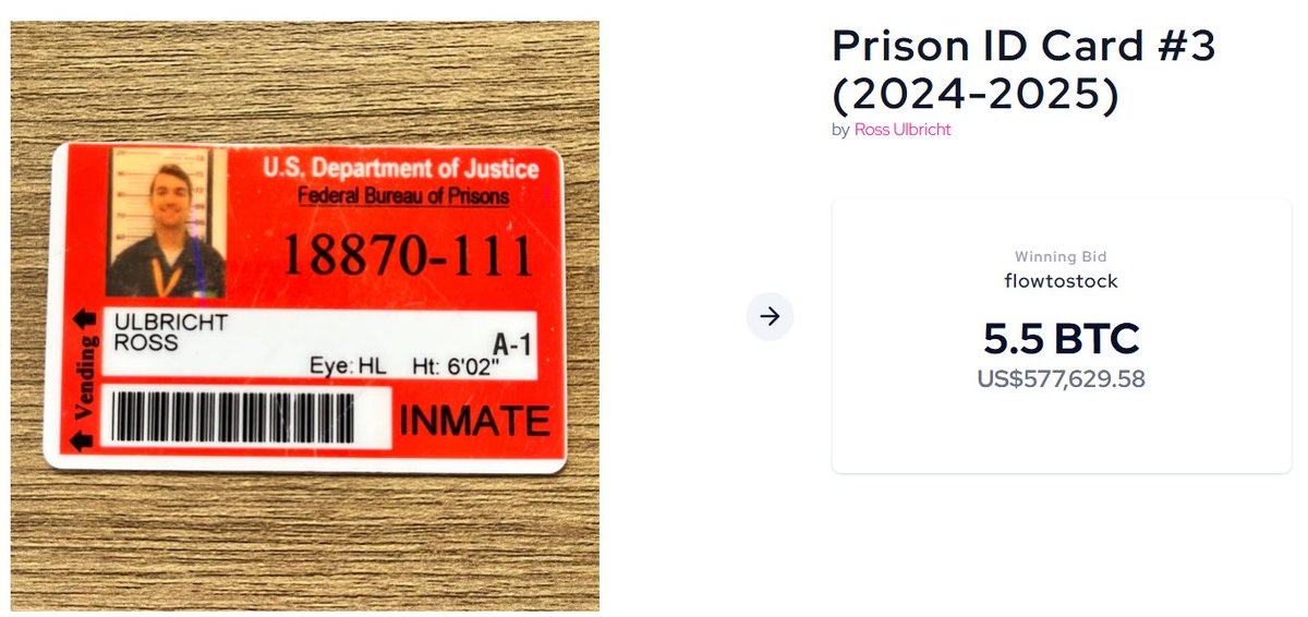 Top 10 Stories in Bitcoin you may have missed:🧵

1. Ross Ulbricht’s prison stuff auctioned for $1.8M in Bitcoin

Founder of the Silk Road marketplace, has raised over $1.8M in Bitcoin by auctioning off personal items through the Bitcoin-only platform Scarce City.