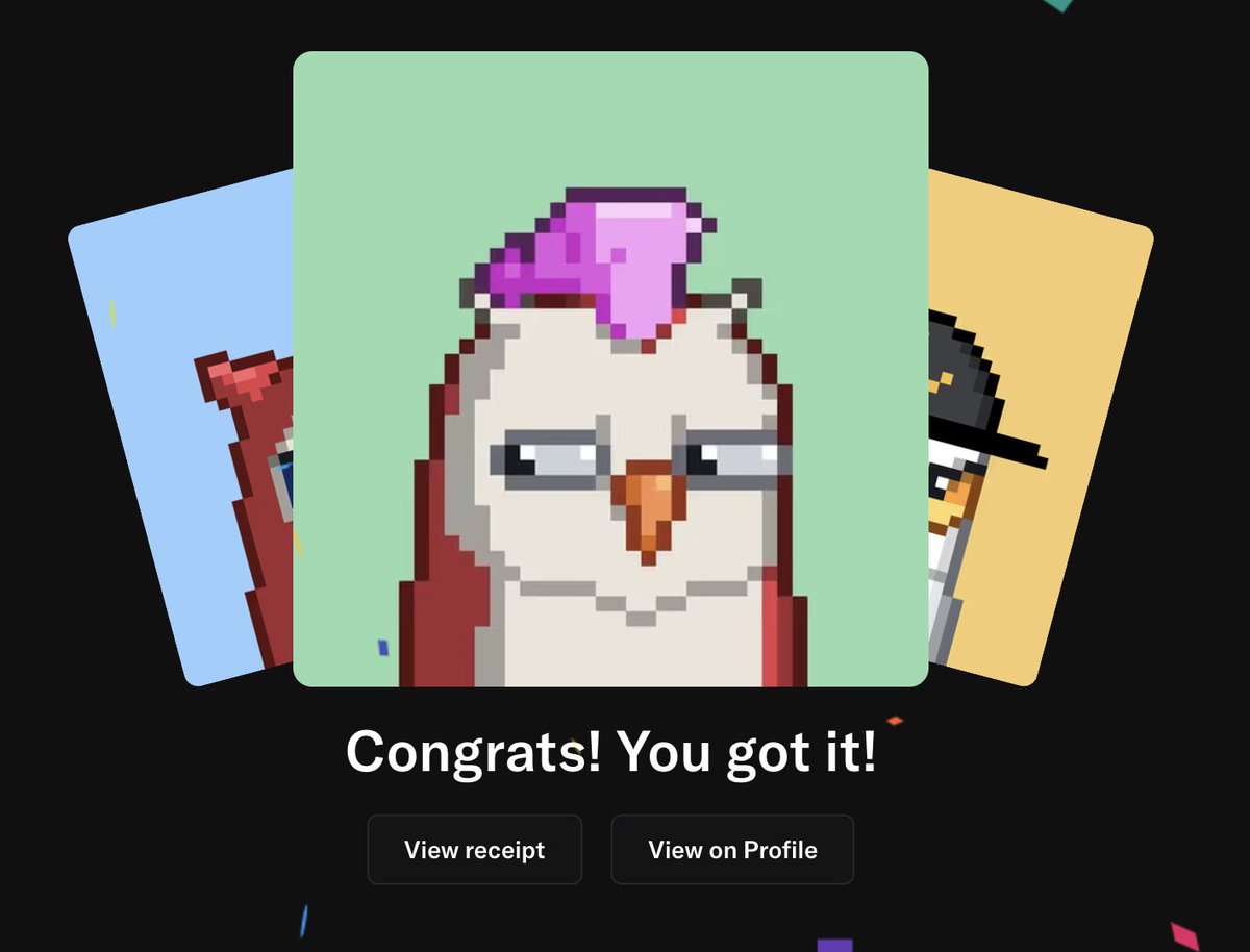 TheStevenWarner's tweet photo. Just swept the @moonbirds floor...

Total fomo move, ngl...

I'm not even in the discord yet lol...

Who are my moonbird friends, talk to me!

@spencer take us to the moon, literally and metaphorically!! https://t.co/ZfCbOCRdWN