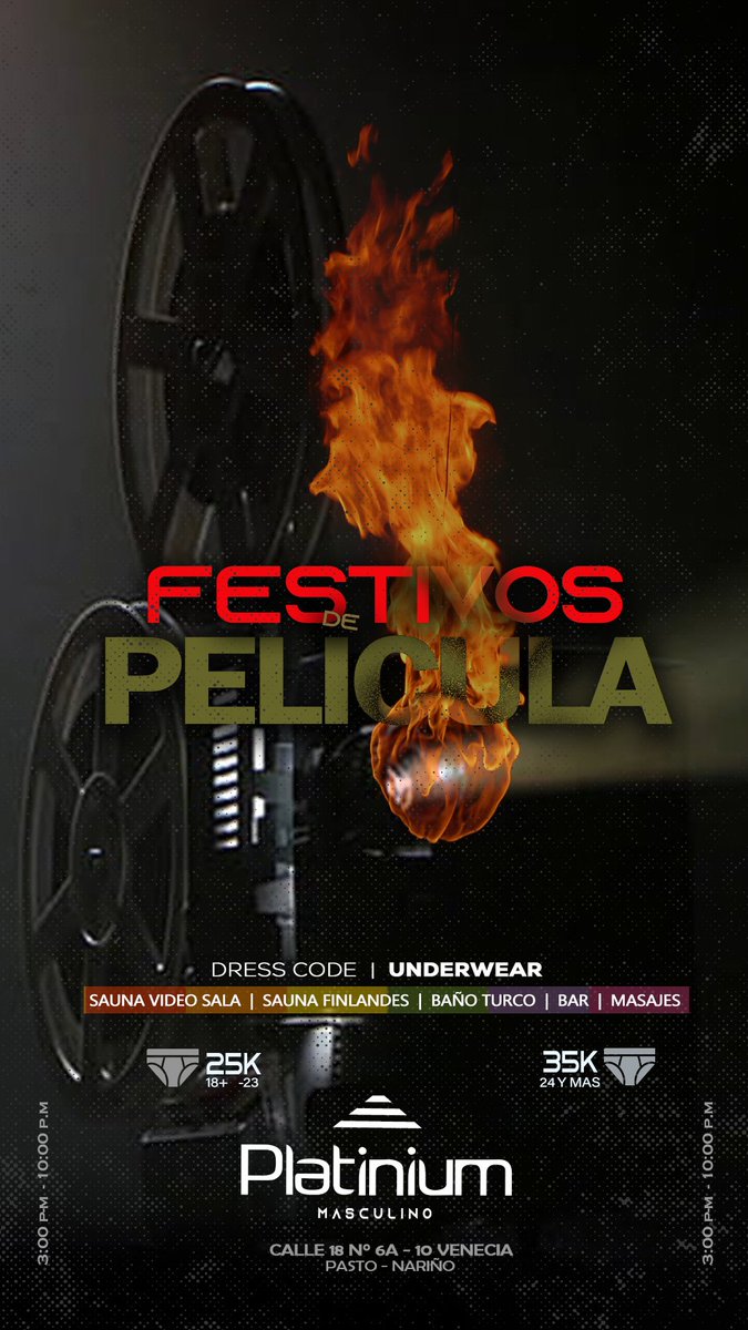 Regresan los FESTIVOS.
¡Estarán de PELICULA!

#Saunagaypasto 
#saunagay 
#encuentrogay 
#spagay 
#viral 
#videosx 
#videosgay