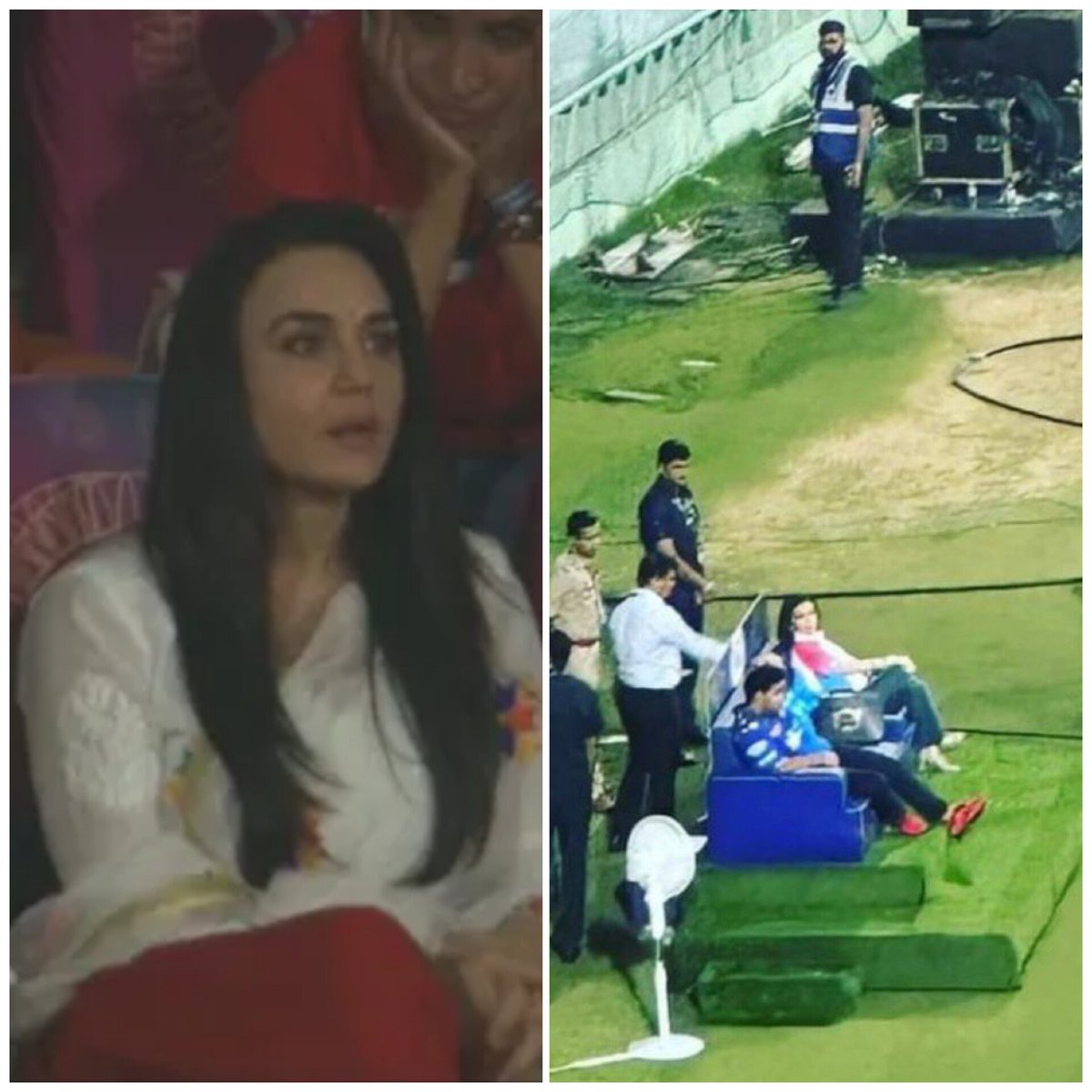 Look how other team owners sit and how a special sofa for Ambanis is arranged in every stadium.

That is why seeing MI cry was so satisfying yesterday. 

Thank you Iyer for humbling them. 🔥

#MIvsPBKS
