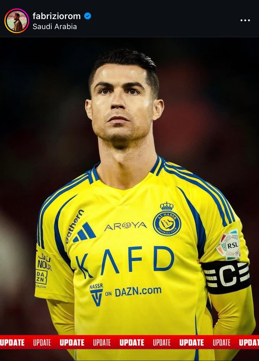 New deal sorted  for <a href="/Cristiano/">Cristiano Ronaldo</a> 💜💛