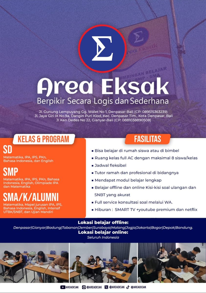 Area Eksak tweet media