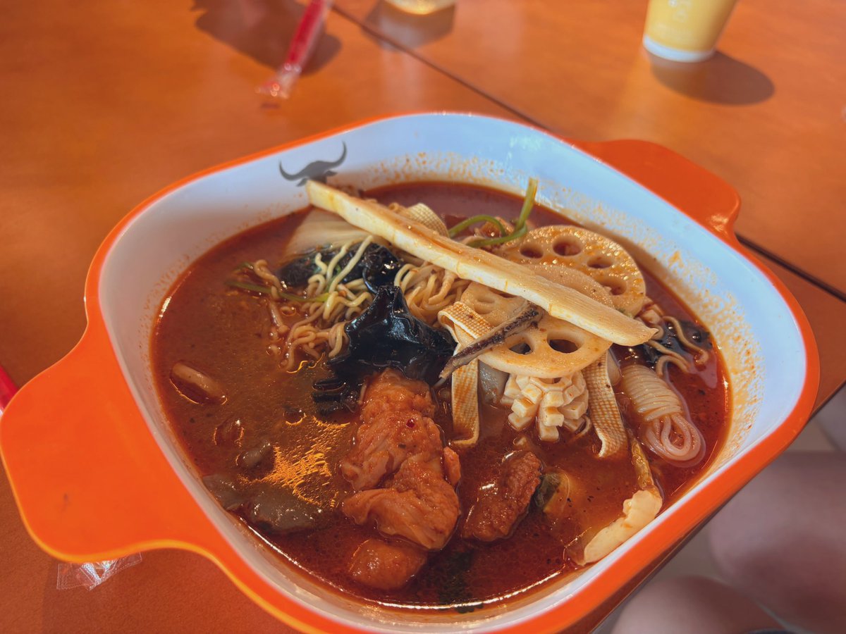 本場の麻辣湯を食べたよ