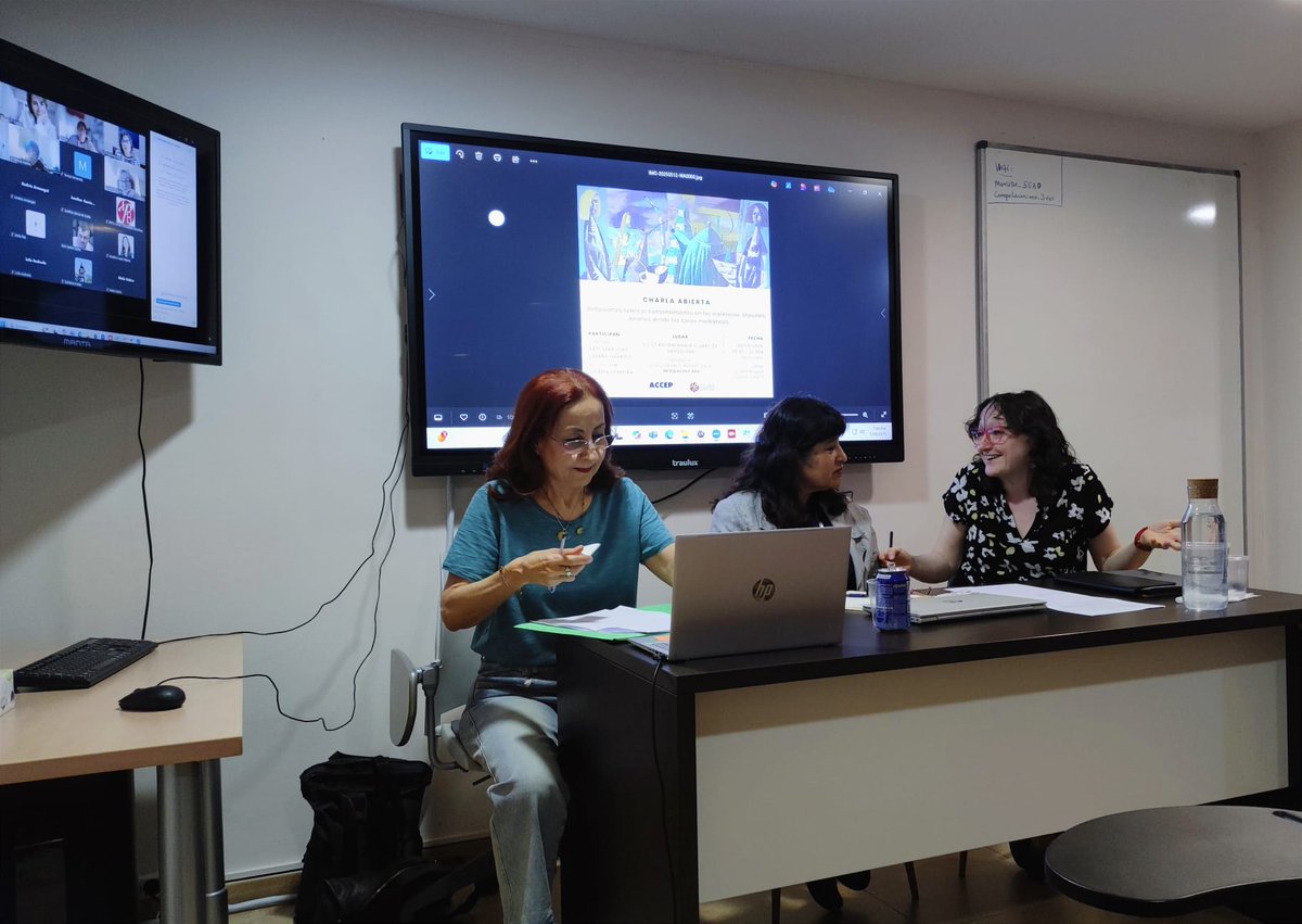 Dones amb Empenta (@donesambempenta) on Twitter photo Parlem sobre violències sexuals i els darrers canvis jurídics i socials en una sessió ben extraordinària a <a href="/accep_psic/">ACCEP</a>, presencial i en línia, amb la compa Nati Veraguas i Lorena Garrido <a href="/GrupAntigona/">Grup Antígona</a> <a href="/UABBarcelona/">Universitat Autònoma de Barcelona</a>, juristes, i Valéria Ferreira de moderadora. Un plaer immens ✨ Parlem sobre violències sexuals i els darrers canvis jurídics i socials en una sessió ben extraordinària a <a href="/accep_psic/">ACCEP</a>, presencial i en línia, amb la compa Nati Veraguas i Lorena Garrido <a href="/GrupAntigona/">Grup Antígona</a> <a href="/UABBarcelona/">Universitat Autònoma de Barcelona</a>, juristes, i Valéria Ferreira de moderadora. Un plaer immens ✨