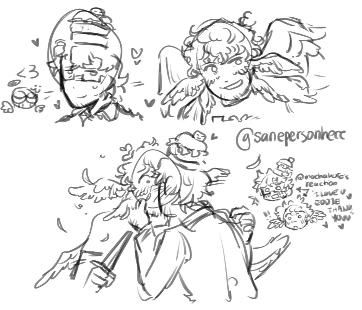 mochakofe's tweet image. OIUUHHGSHAGSH EDDIIEEEE UR THE BEST IM TWEAKAKINGG GUYS LOOK WHAT HE DREW FOR ME OMGOMKK I LOVE CHICKENBURGER EVERRYONE GO FOLLOW HIM NENEEEEOOOOOOOWWWW😭😭💗💗‼️‼️ @SanePersonHere_
#chickenburger #007n7 #shedletsky