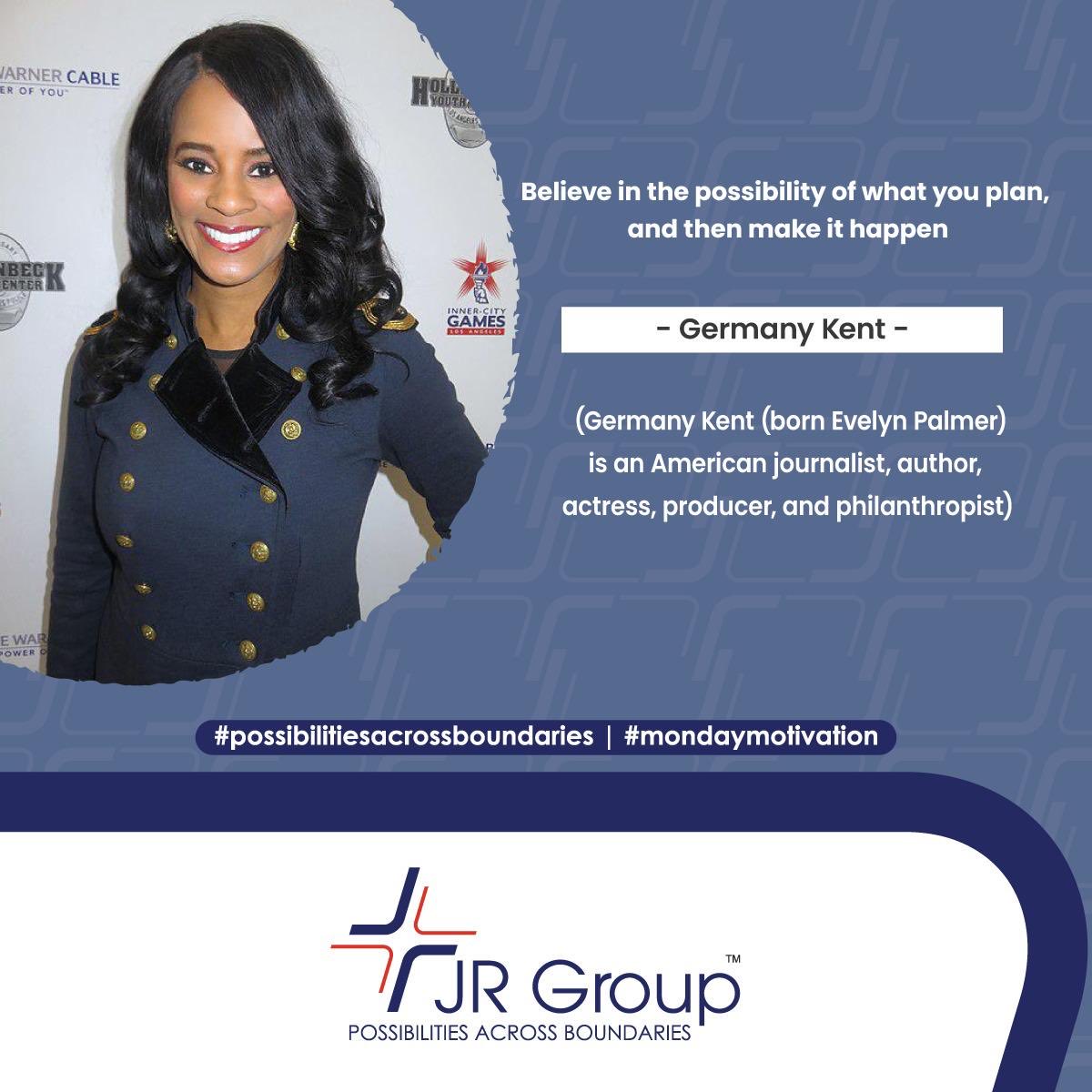 jrgroupindia's tweet image. ✨ “Believe in the possibility of what you plan, and then make it happen.” – Germany Kent
A reminder to start your week with intention and unstoppable determination! 💼💫

⸻

#JRGroup #GermanyKent #MotivationMonday #PossibilitiesAcrossBoundaries #logisticsolutions