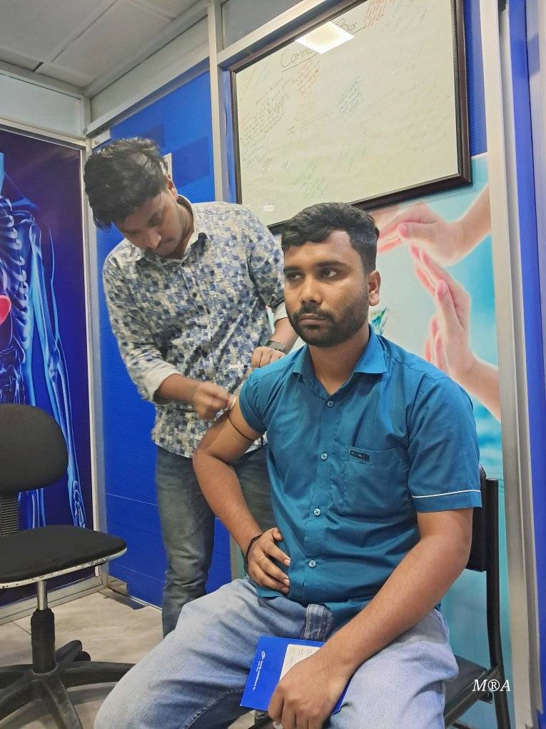 L_C_S_23's tweet photo. Hepatitis B Vaccination (2nd Dose) among the Healthcare worker of CSCR Pvt Ltd.
Venue: CSCR (PVT). Ltd, Chattogram
Date: 29.05.2025 https://t.co/aAC4sJSRxN
