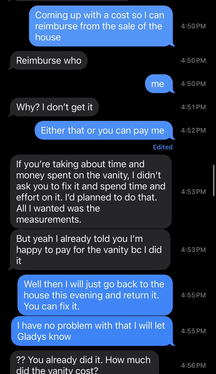 Tegzzen's tweet photo. Could some explain this situation for me? Part-1 #exwife #divorce #texting https://t.co/RFearVc3ek