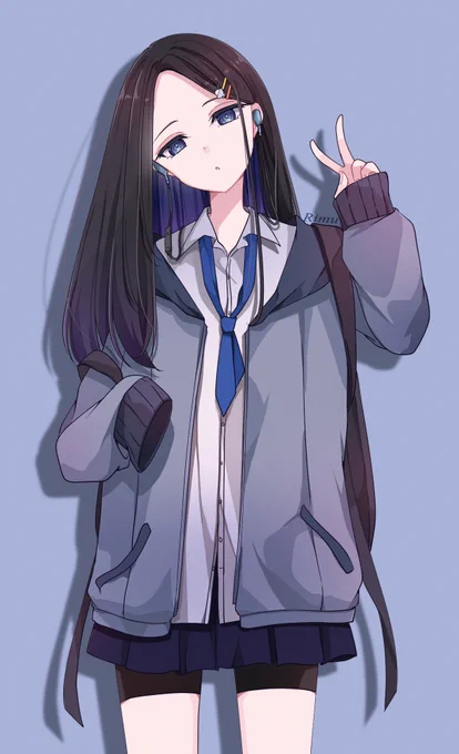 oc ボーカロイド大好きJKの概念コーデ