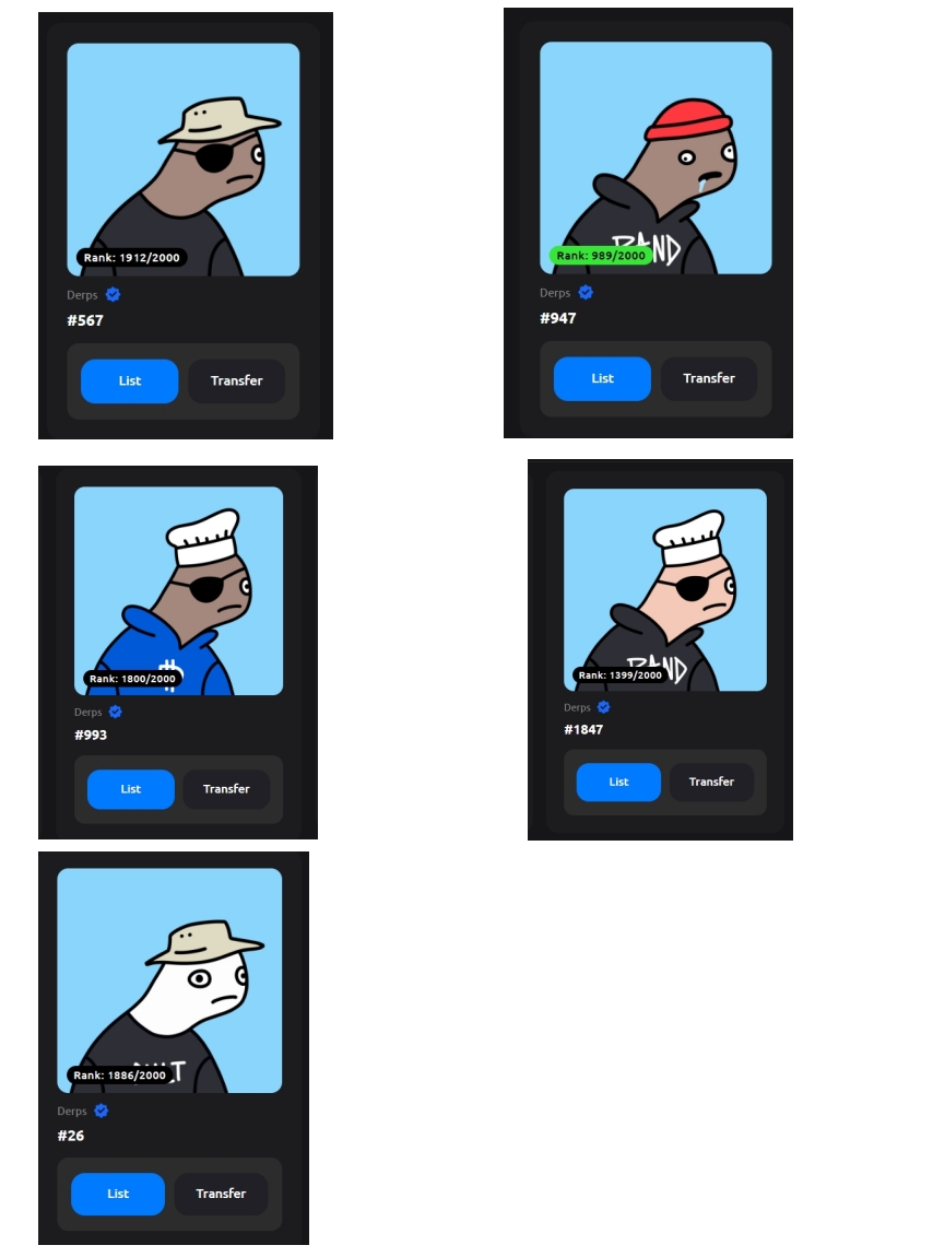 My Derp family collection.
Maybe I’ll randomly give one away to someone who follows me — who knows?
<a href="/derpedewdz/">derp</a>