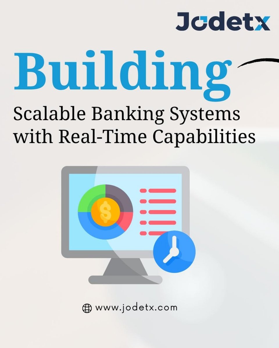 Jodetx_tech's tweet image. Modern banking demands scale and speed. Build systems that grow with users and deliver real-time performance for a effortless customer experience.
.
.
.
#DigitalBanking #RealTimeSystems #ScalableArchitecture #Fintech #BankingInnovation #TechInFinance #NextGenBanking