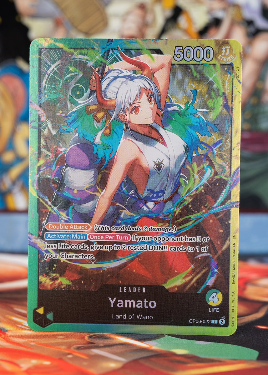 OPCG Starter Deck -GREEN/YELLOW Yamato- [ST-28] CARD REVEALS: One Piece  Pirates! Only a few days left until the 6 new starter decks arirve! If you  like Wano characters or Yellow cards be