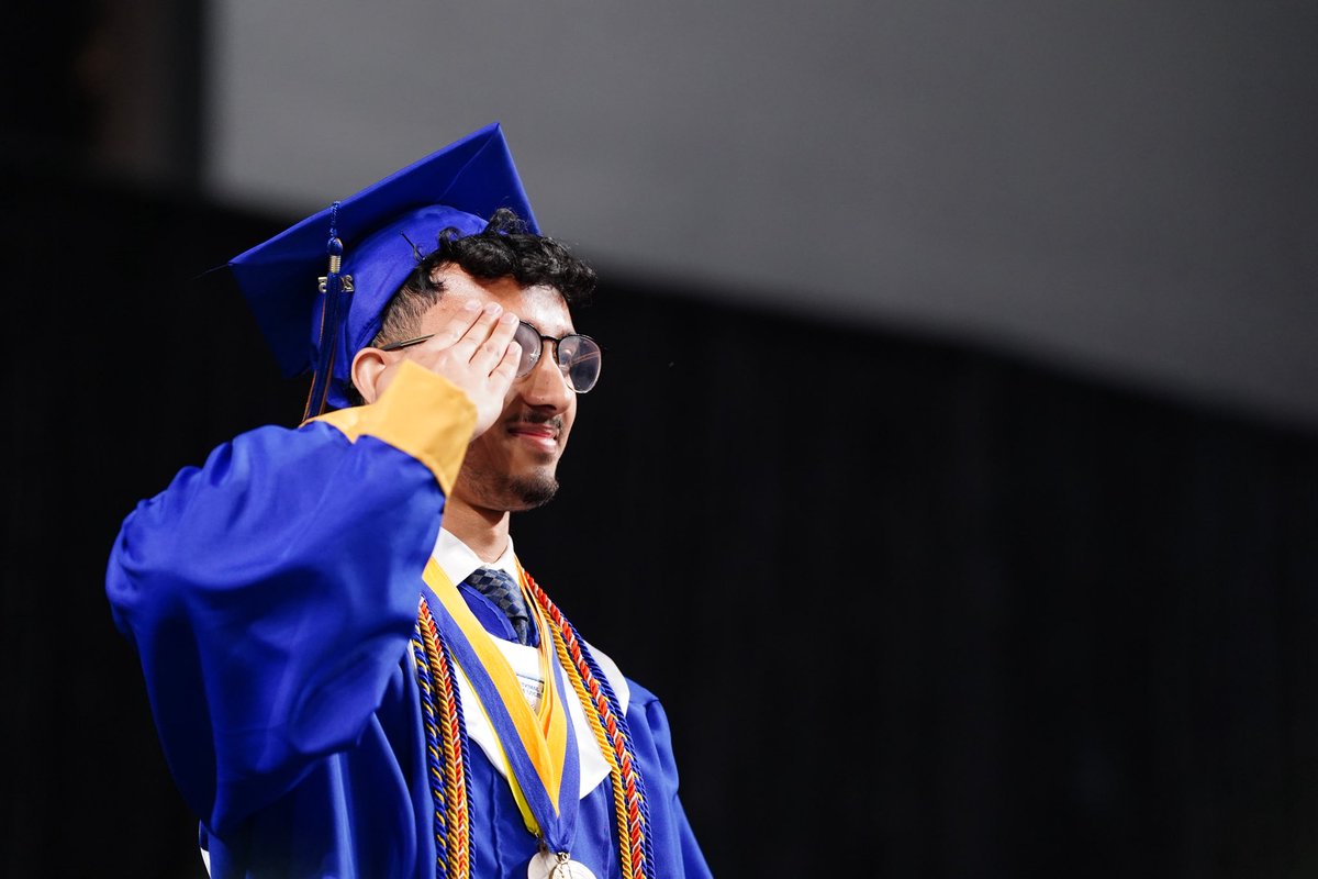 Congratulations to our incredible Class of 2025 on their graduation yesterday! We are so proud of you all— thank you for leaving a legacy and truly finishing stronger than you started 💙💛